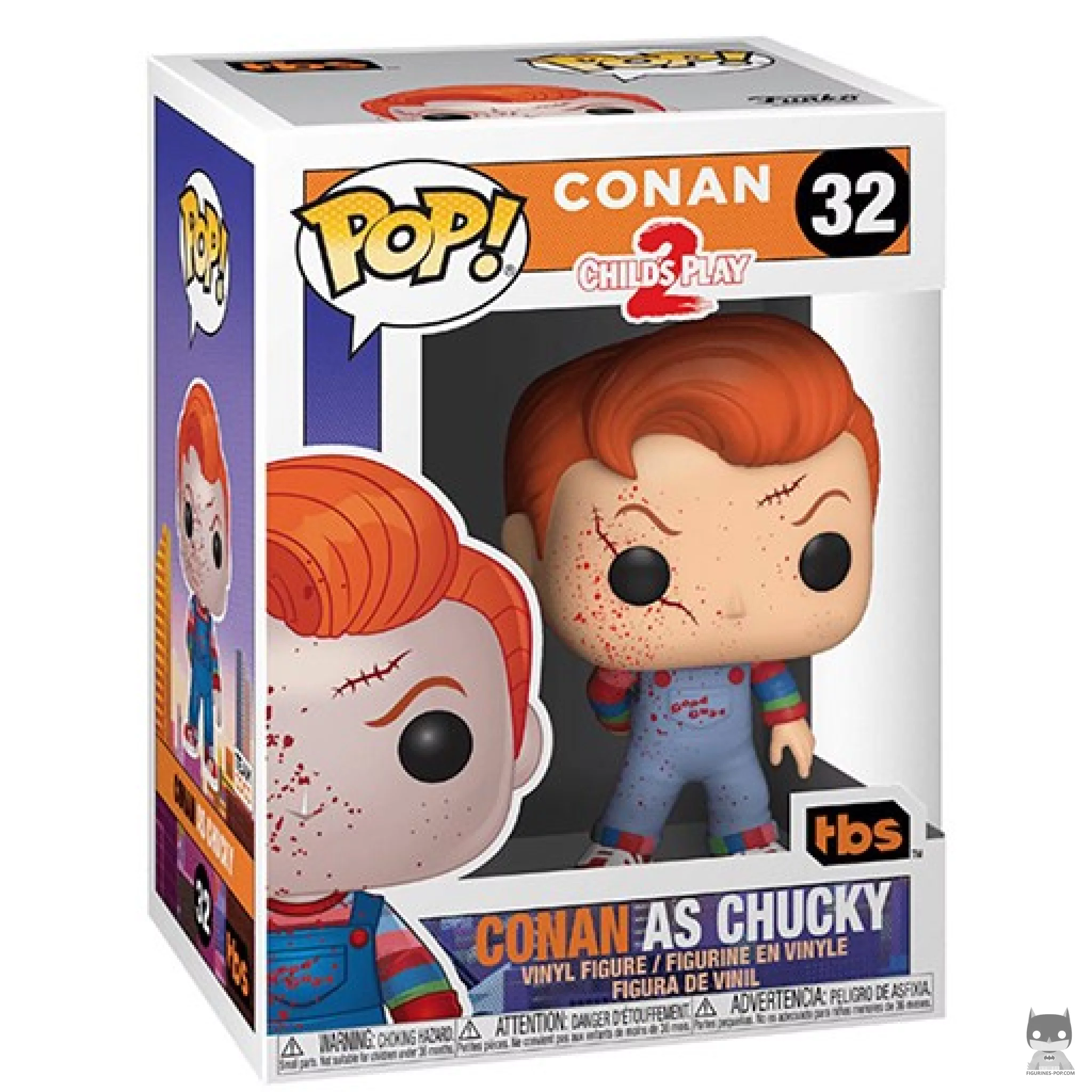 Figurine Funko POP Conan en Chucky avec boîte