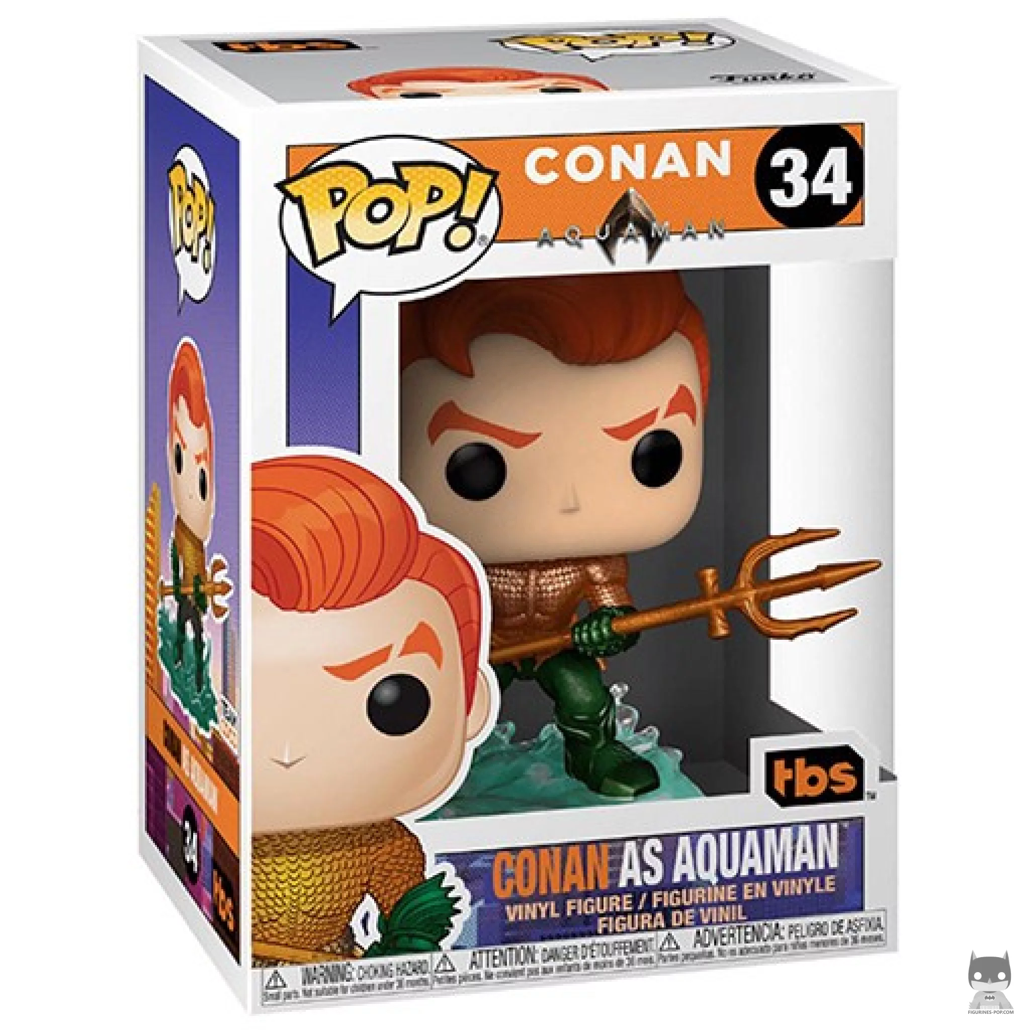Figurine Funko POP Conan en Aquaman avec boîte