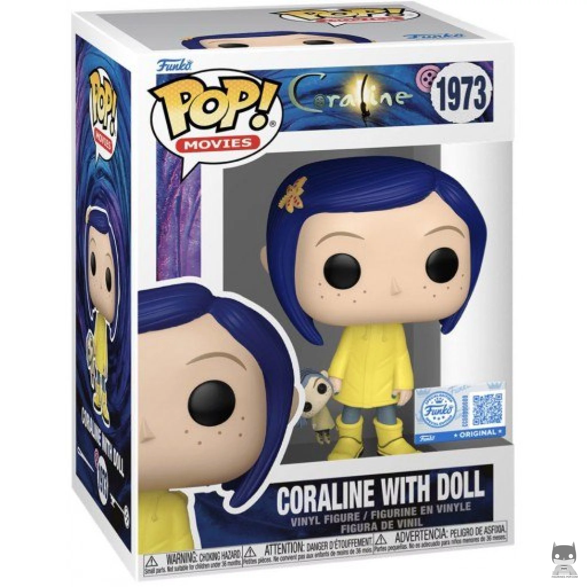 Figurine Funko POP Coraline avec Poupée avec boîte