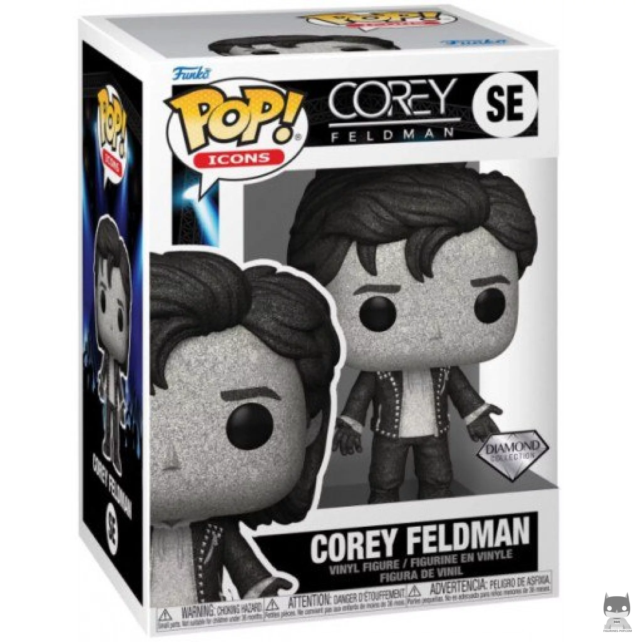 Figurine Funko POP Corey Feldman (Diamond Glitter) avec boîte