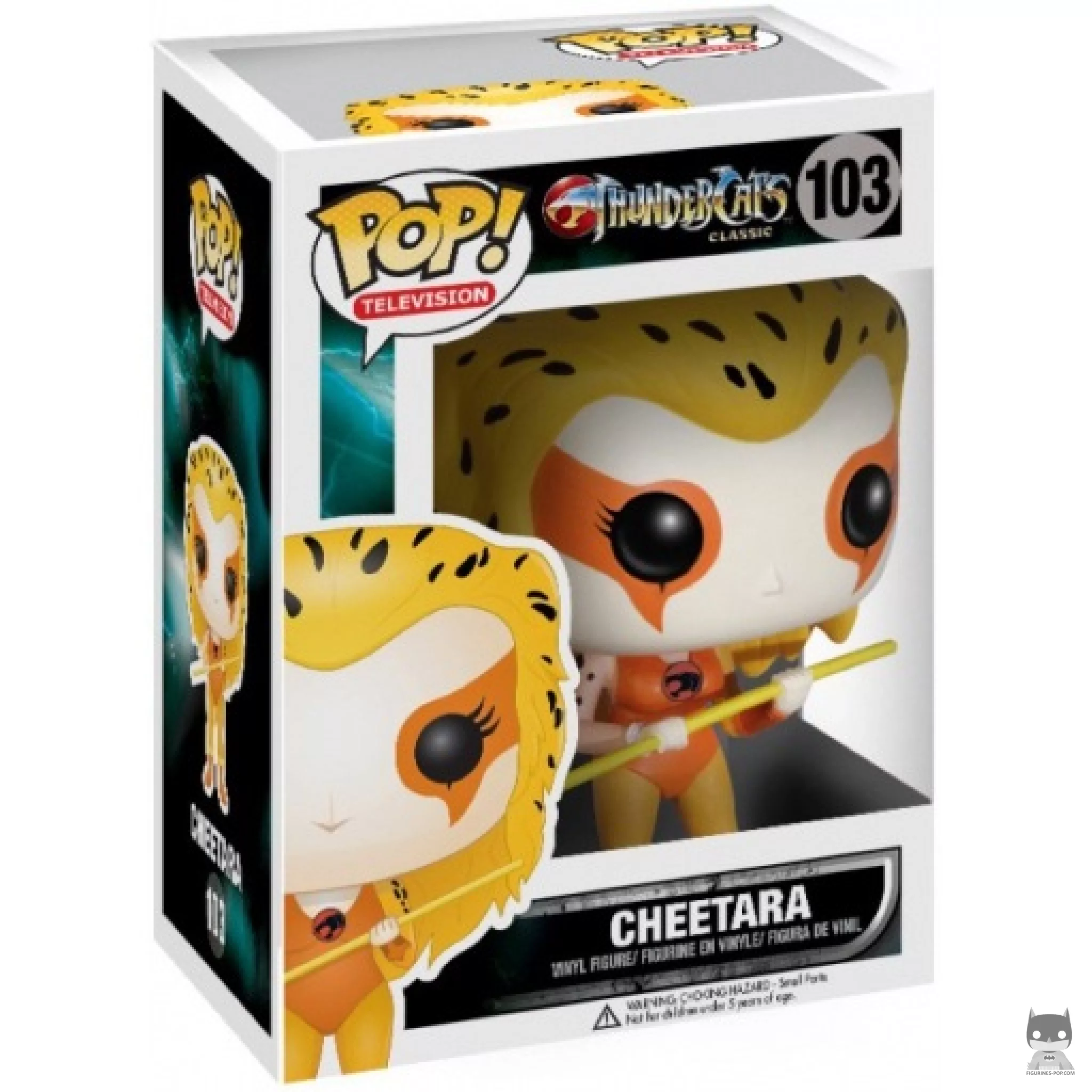 Figurine Funko POP Cheetara avec boîte