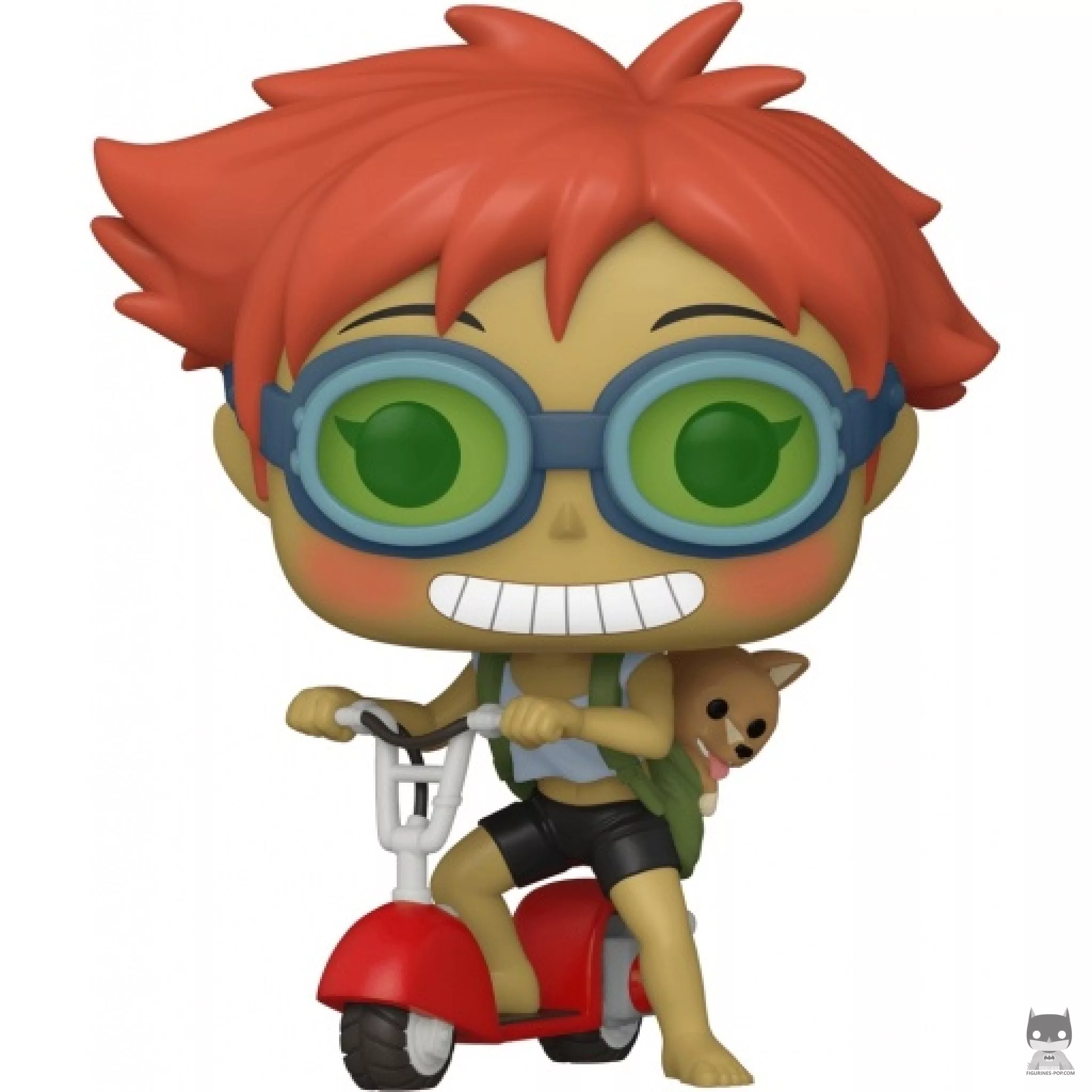 Figurine Funko POP Ed & Ein sur scooter (Cowboy Bebop)