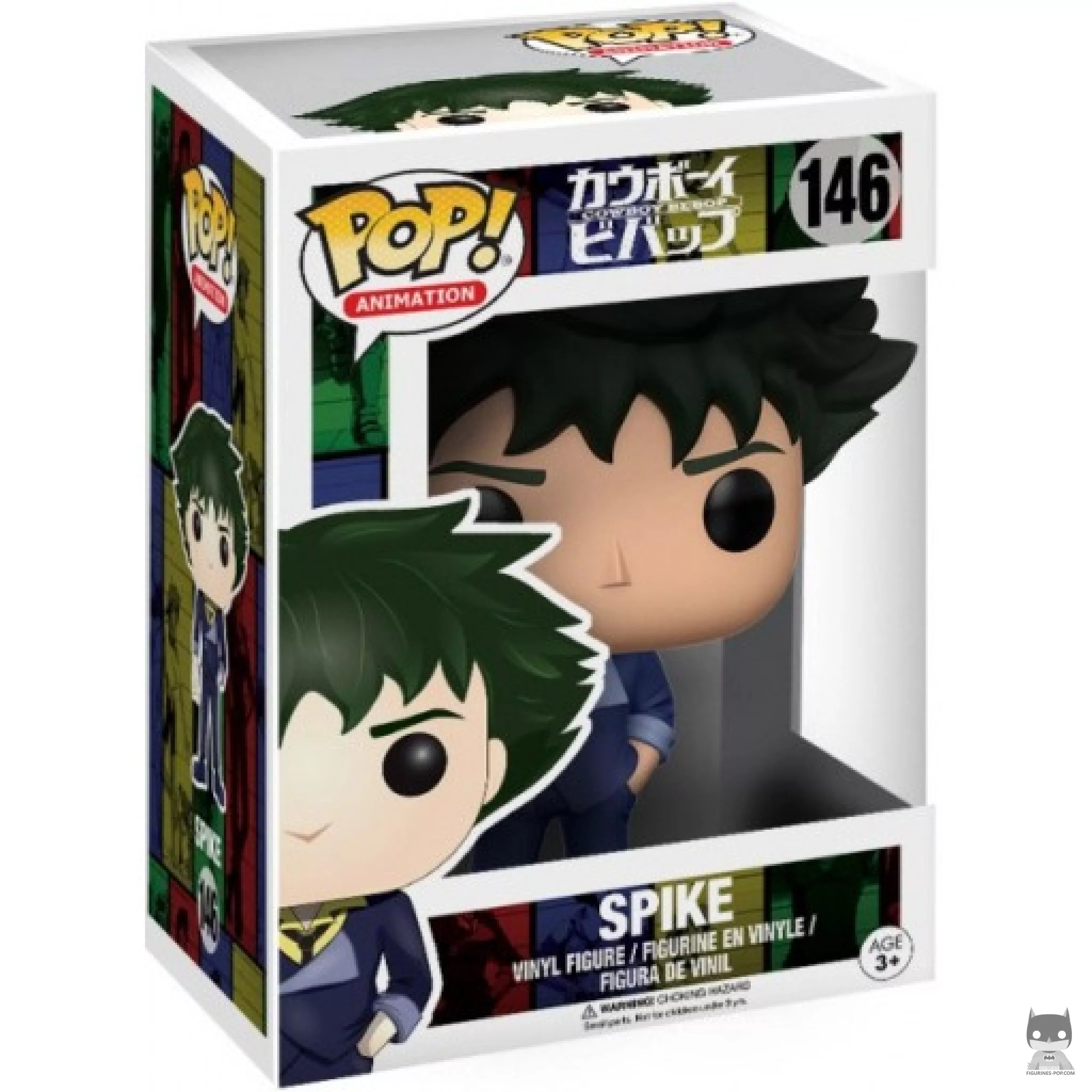 Figurine Funko POP Spike Spiegel avec boîte