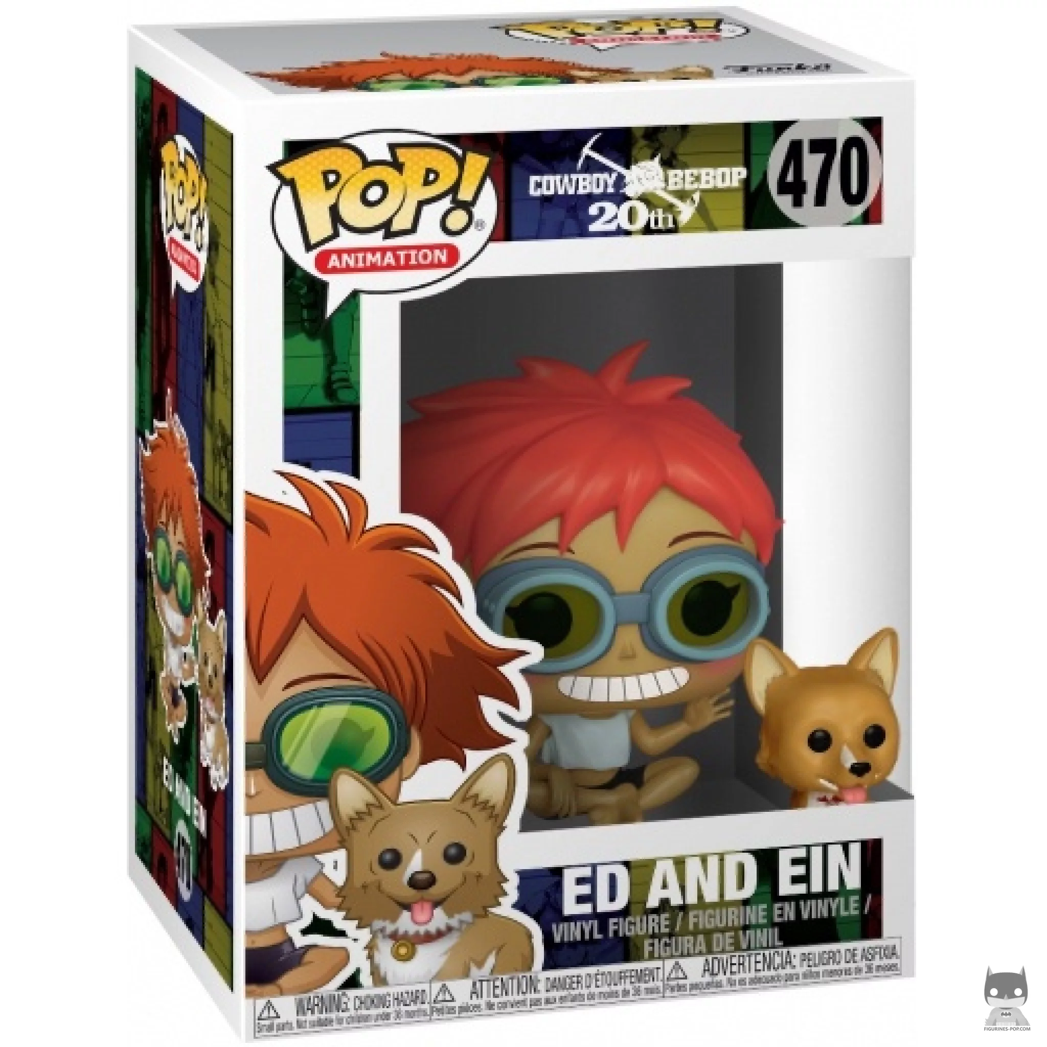 Figurine Funko POP Ed et Ein avec boîte