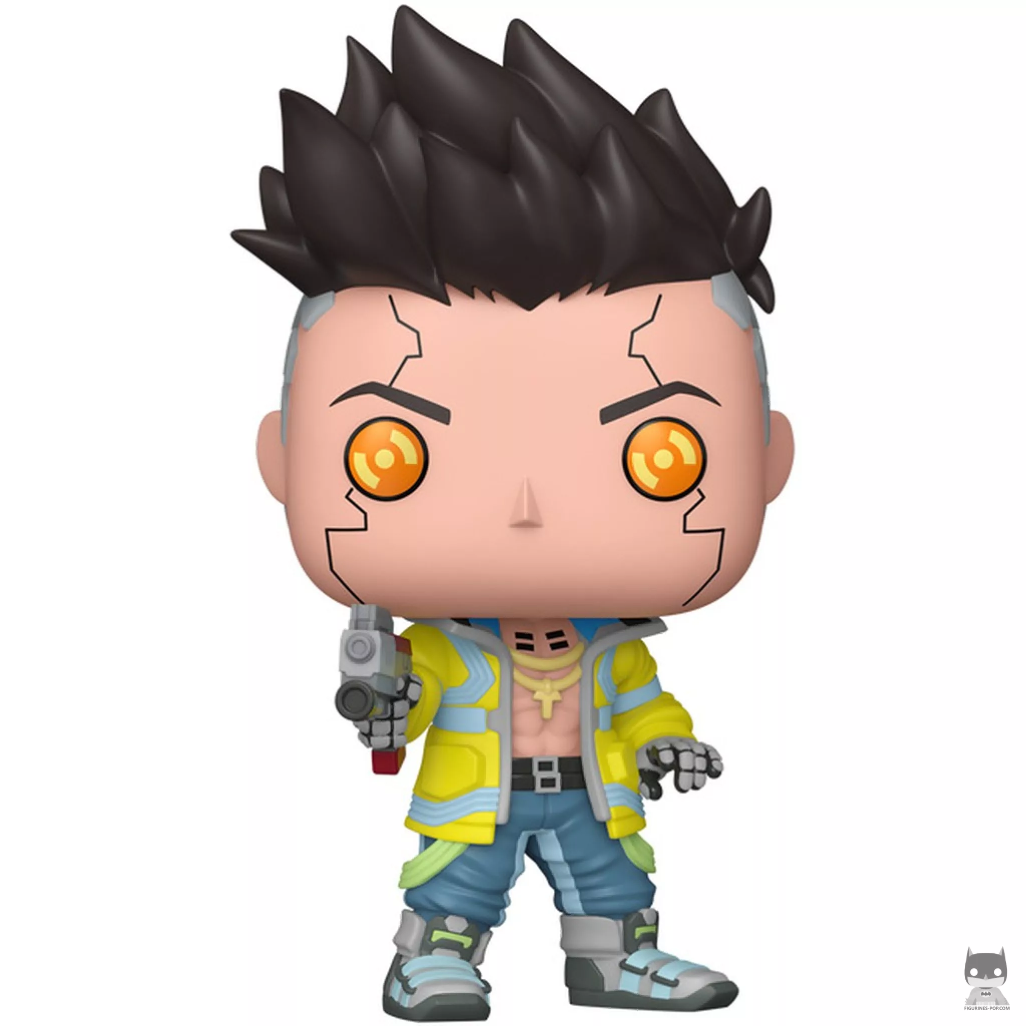 Figurine Funko POP David Martinez avec HJKE-11 Yukimura (Chase & Glow in the Dark) (Cyberpunk 2077)