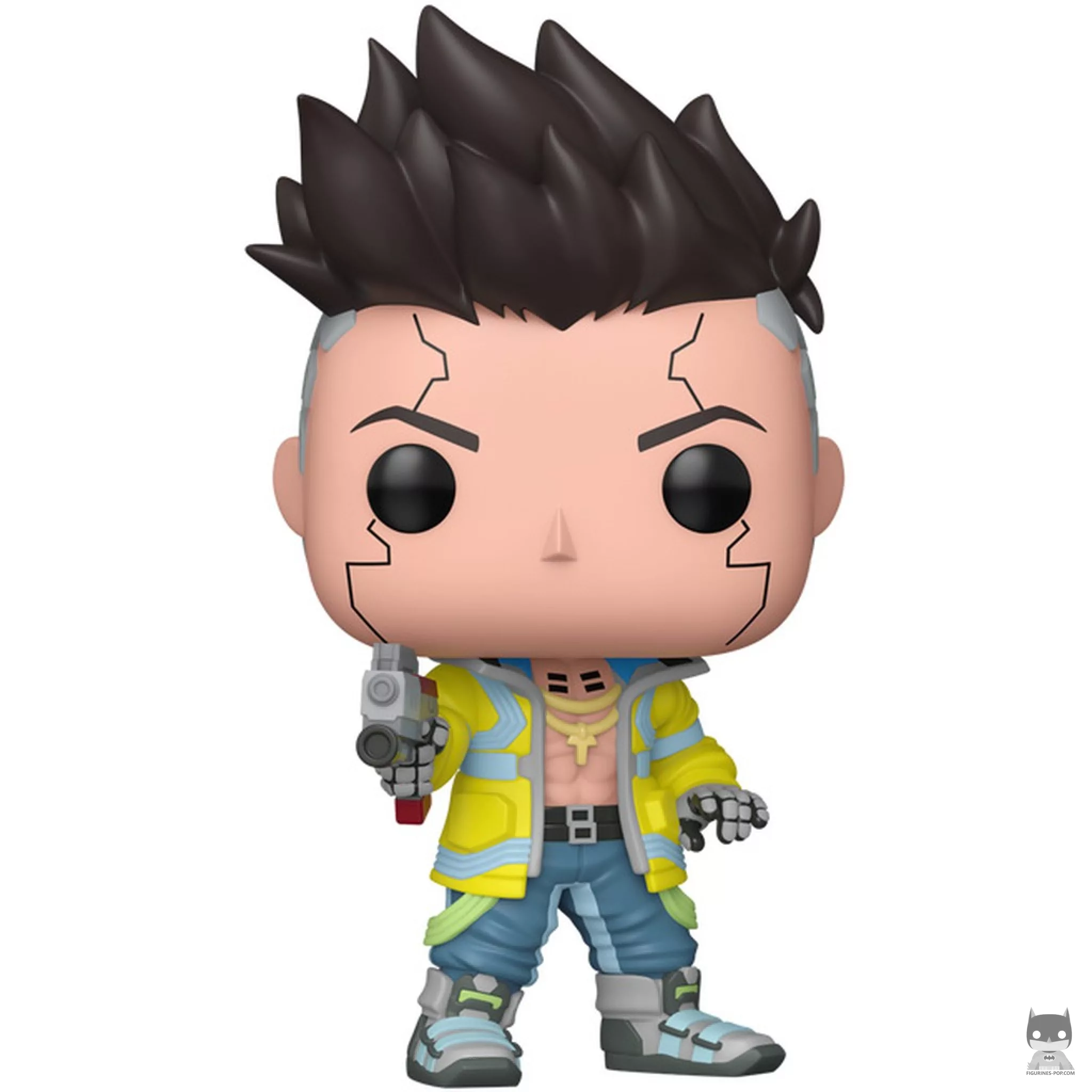 Figurine Funko POP David Martinez avec HJKE-11 Yukimura (Cyberpunk 2077)