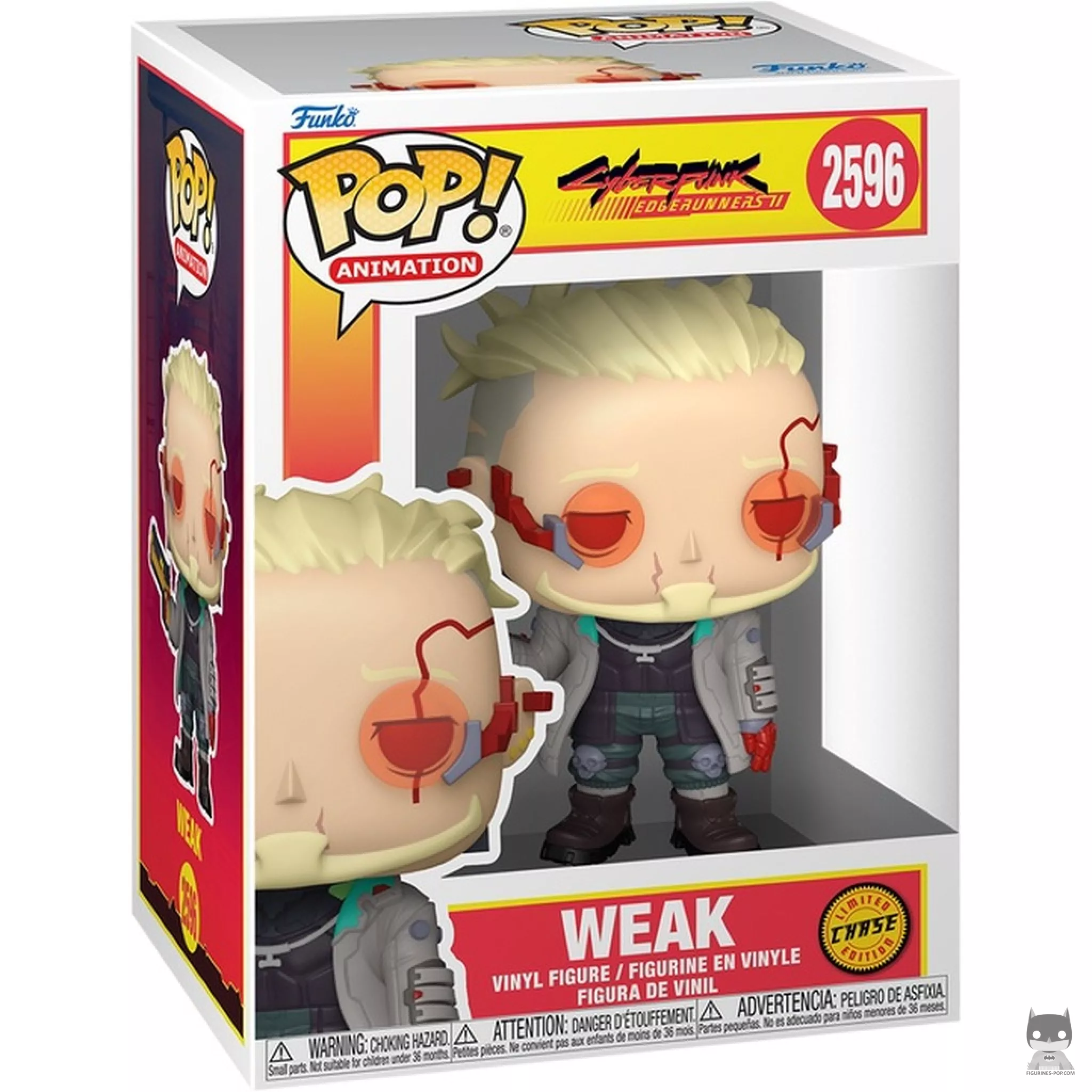 Figurine Funko POP Weak (Chase) avec boîte