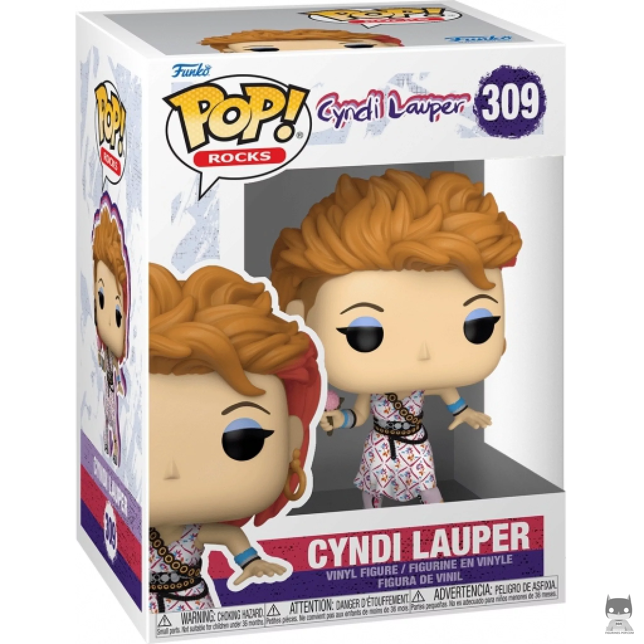 Figurine Funko POP Cyndi Lauper : Girls Just Wanna Have Fun avec boîte