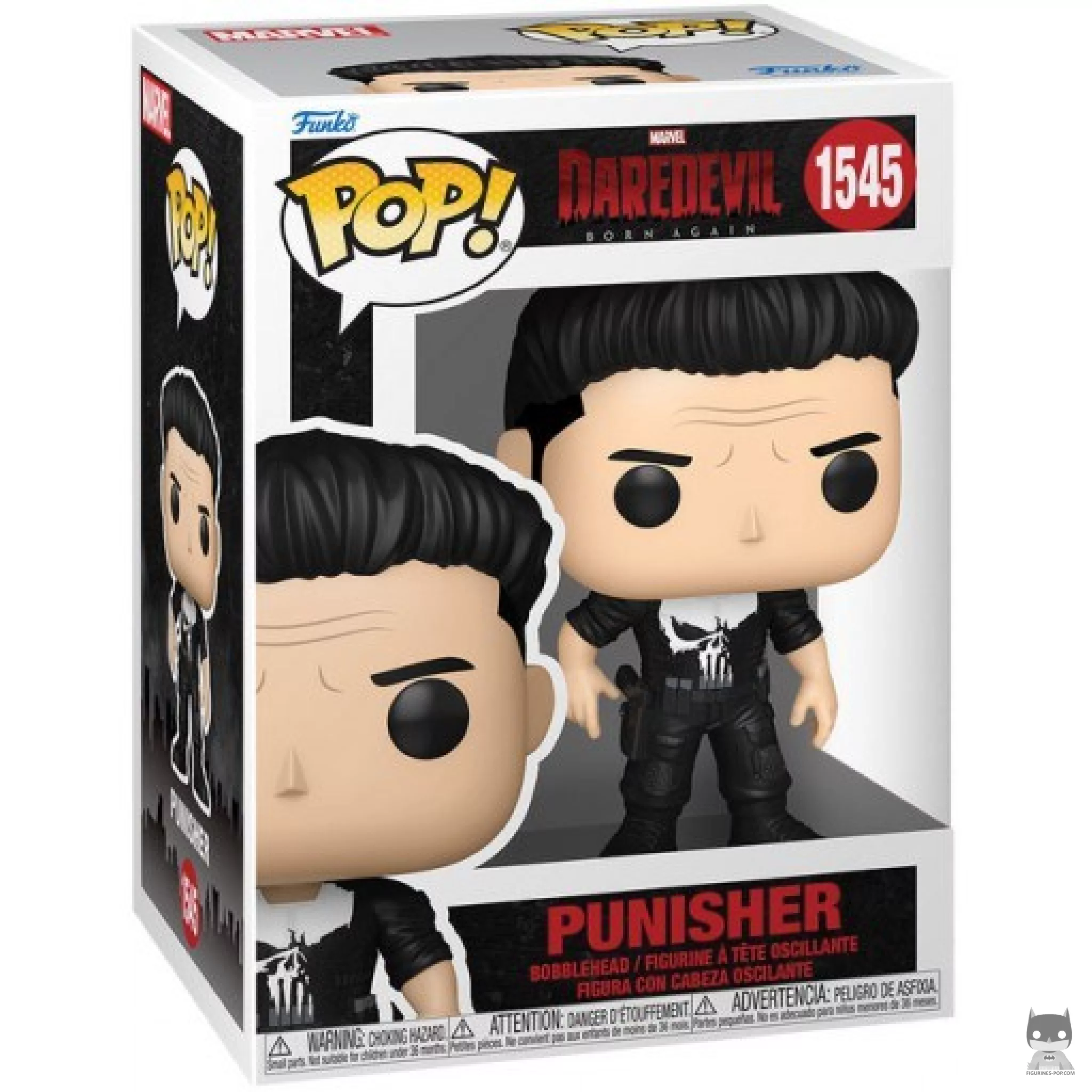 Figurine Funko POP Punisher avec boîte