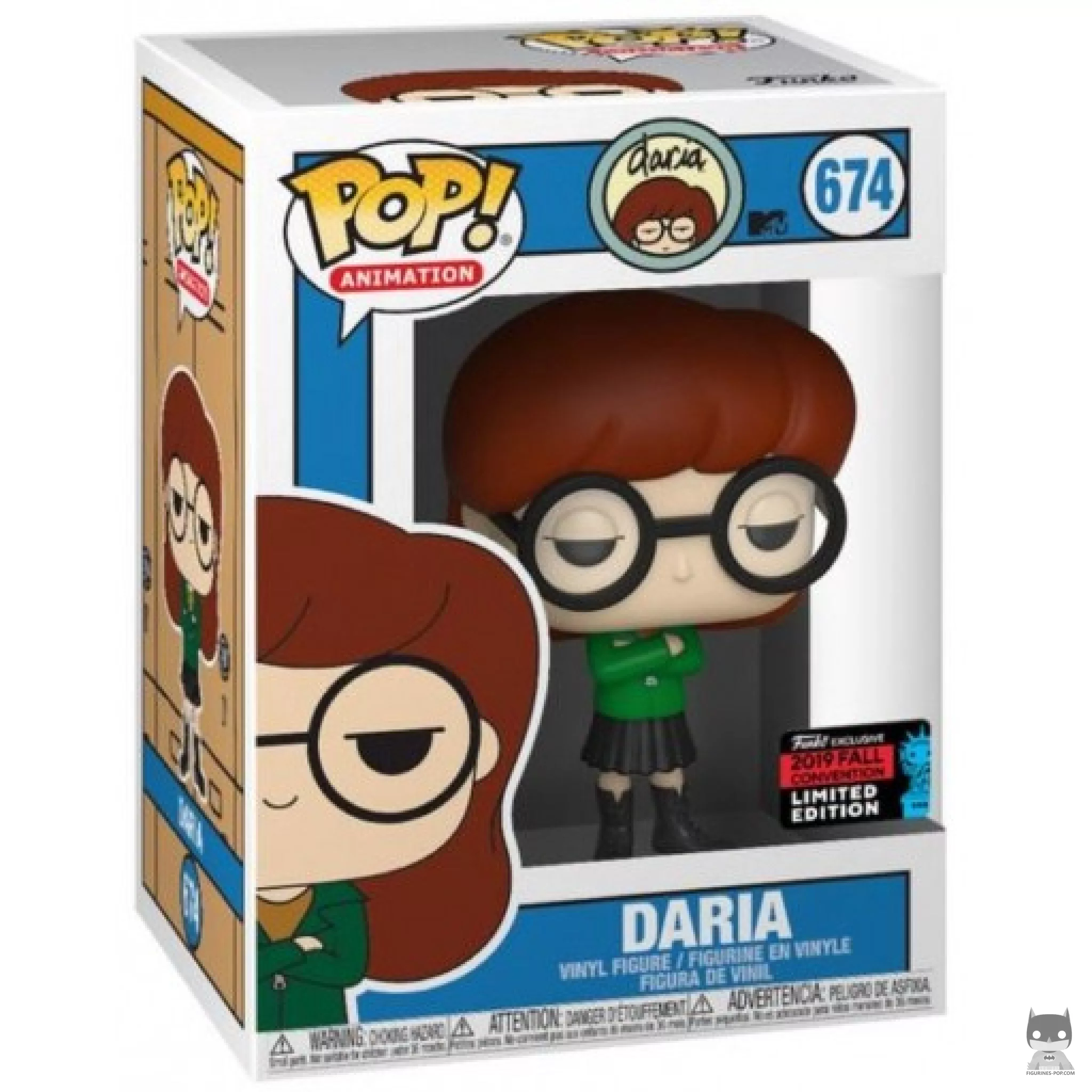 Figurine Funko POP Daria avec boîte