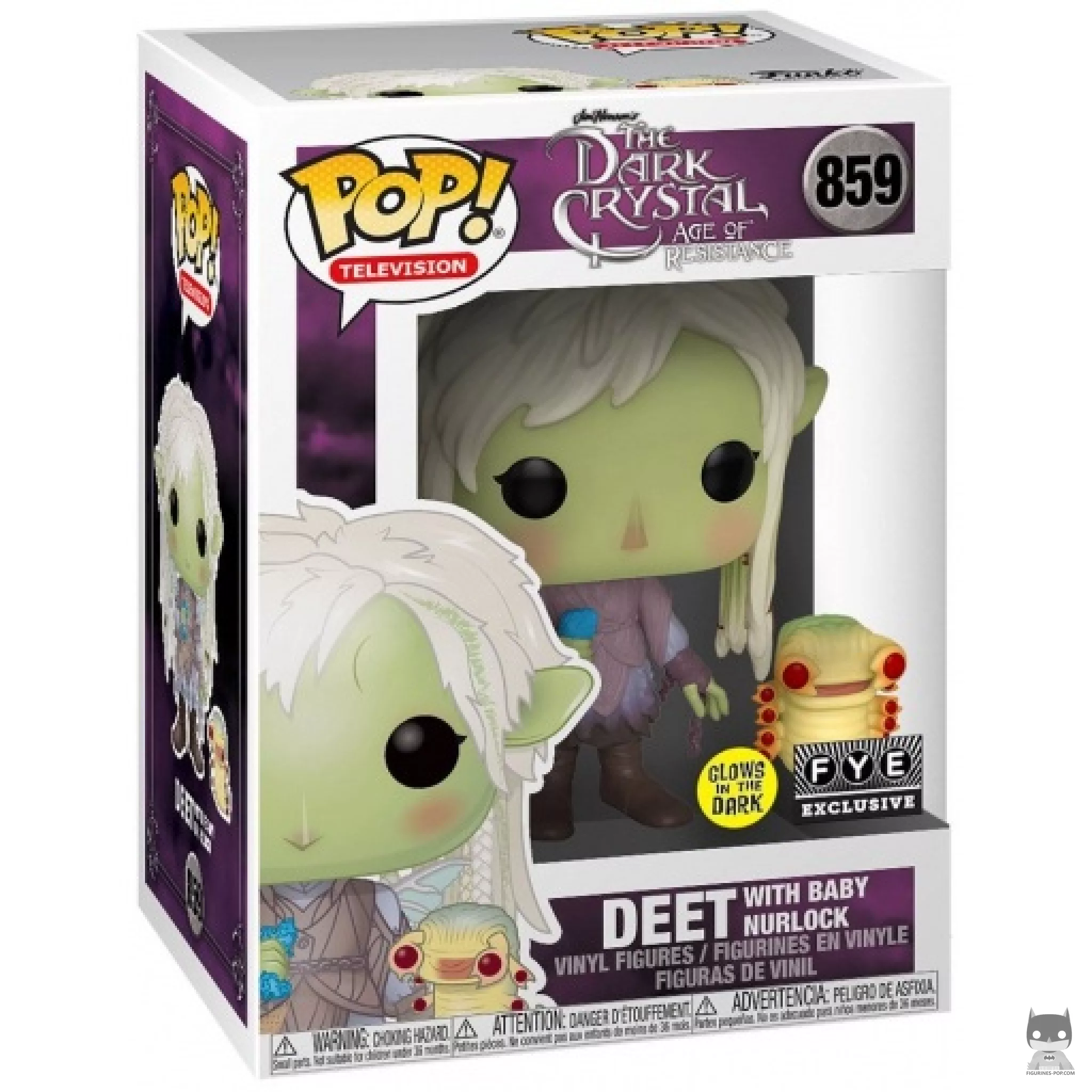Figurine Funko POP Deet avec Bébé Nurlock (Glow in the Dark) avec boîte