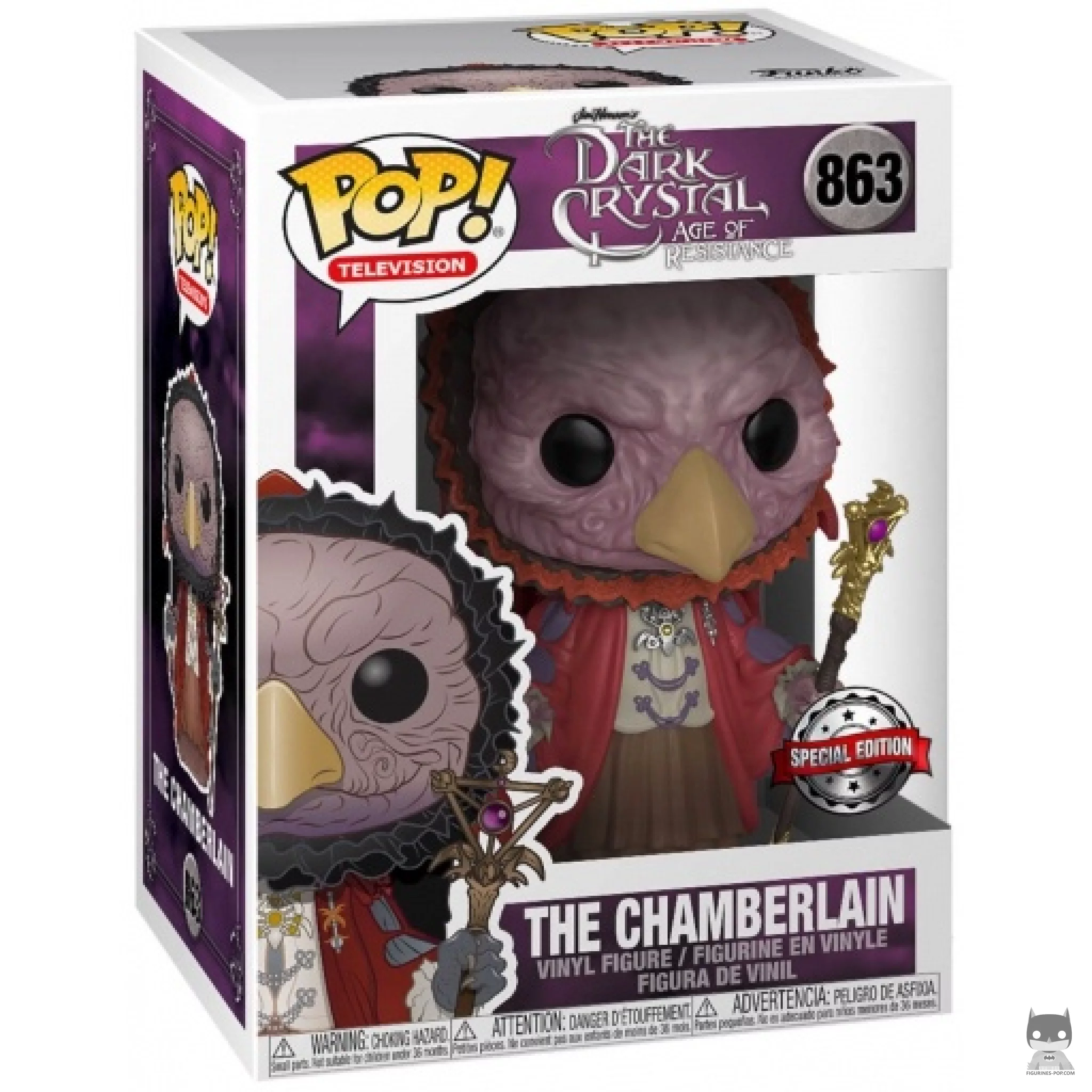 Figurine Funko POP Le Chambellan Skeksès avec boîte
