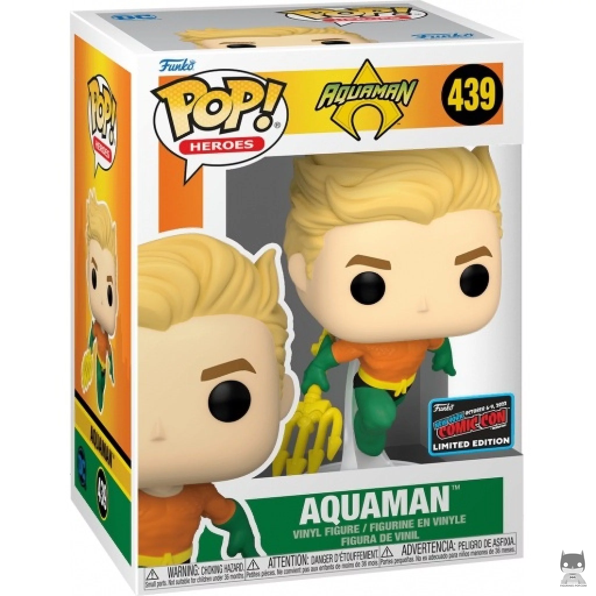 Figurine Funko POP Aquaman avec boîte