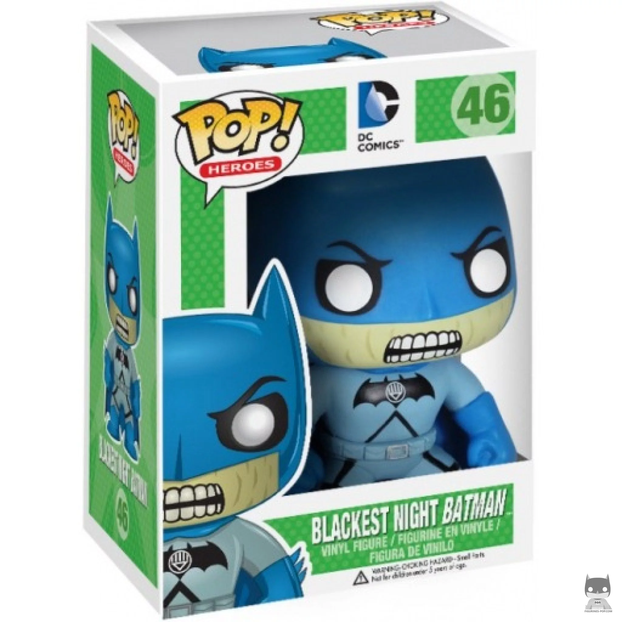 Figurine Funko POP Batman Blackest Night avec boîte