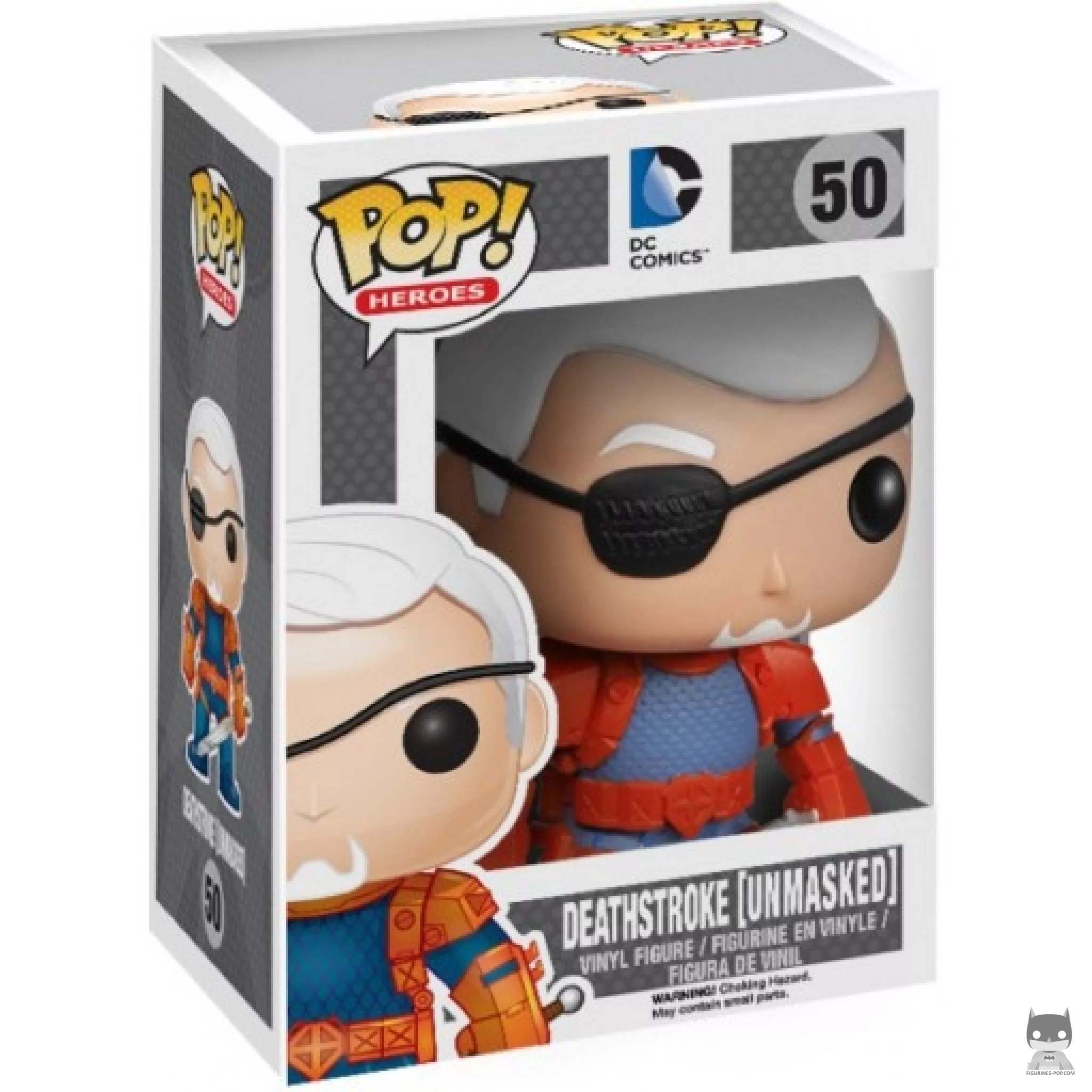 Figurine Funko POP Deathstroke (Unmasked) avec boîte