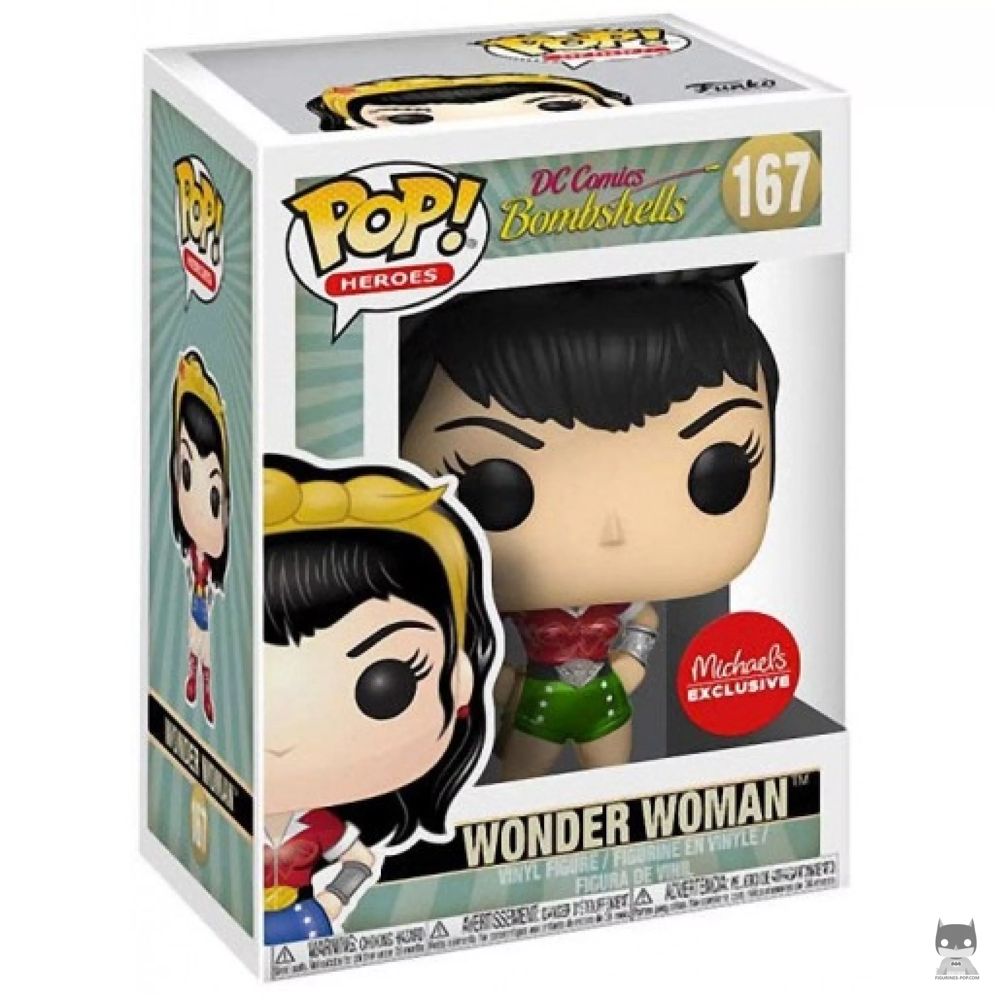Figurine Funko POP Wonder Woman (Noël) avec boîte