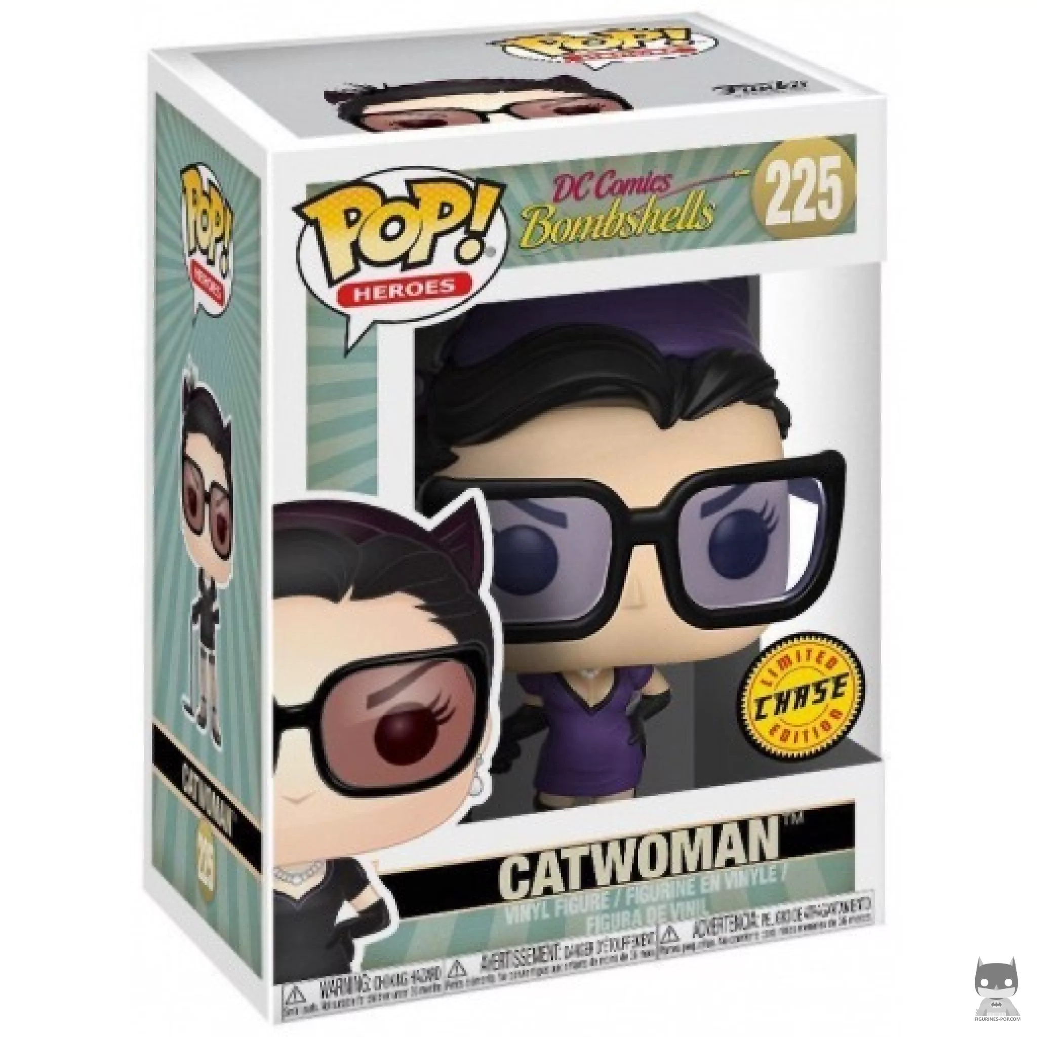 Figurine Funko POP Catwoman (Chase) avec boîte
