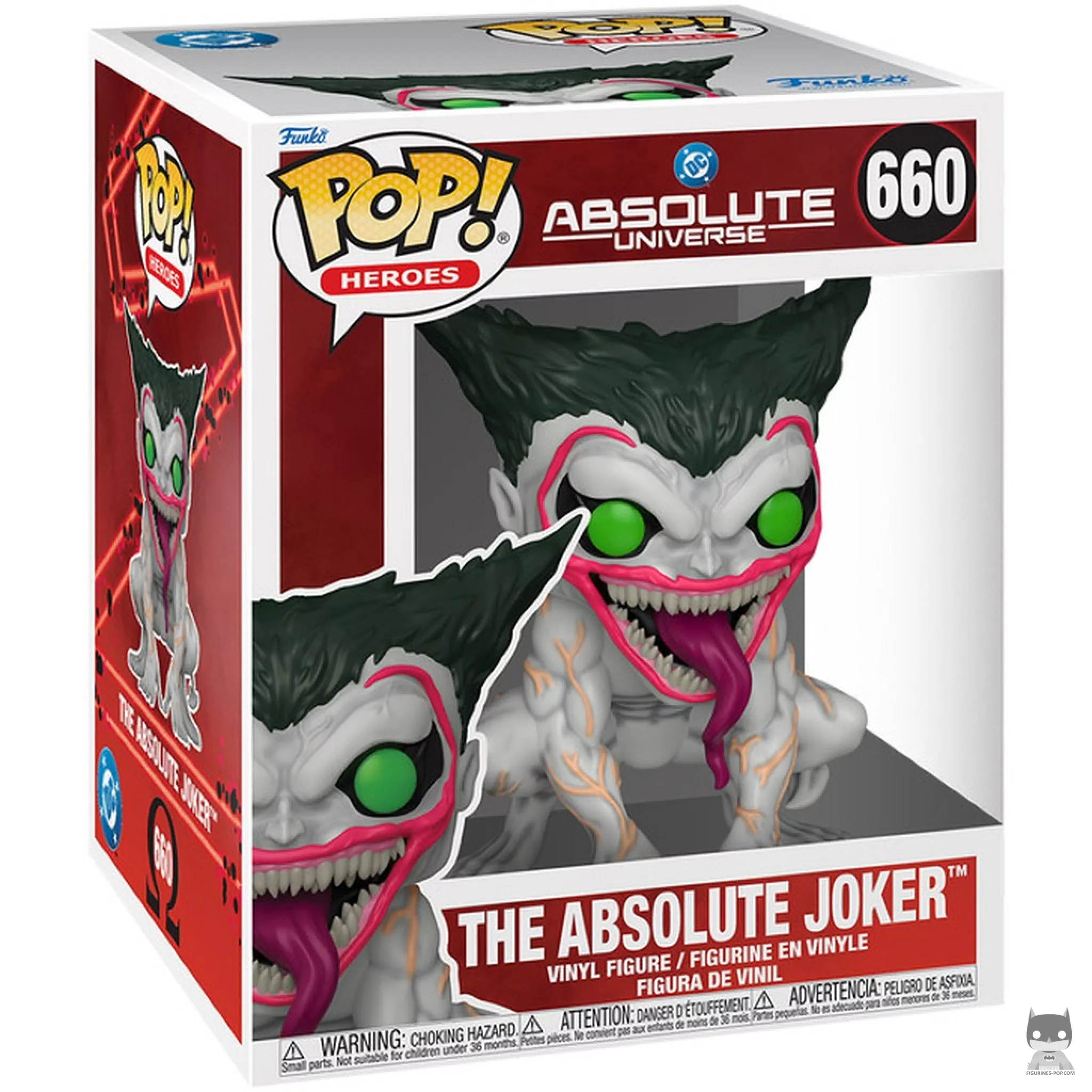 Figurine Funko POP The Absolute Joker (Supersized) avec boîte