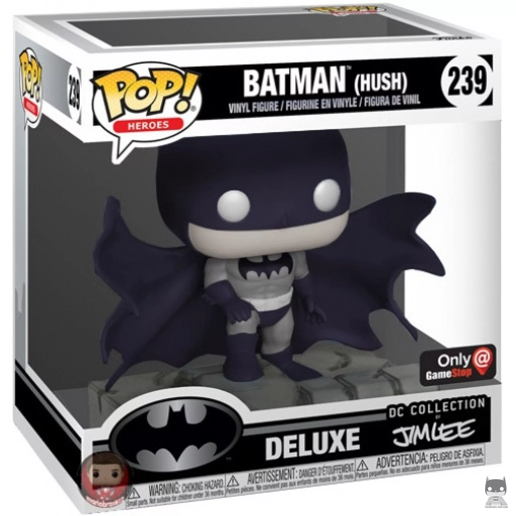 Figurine Funko POP Batman (Black & White) avec boîte