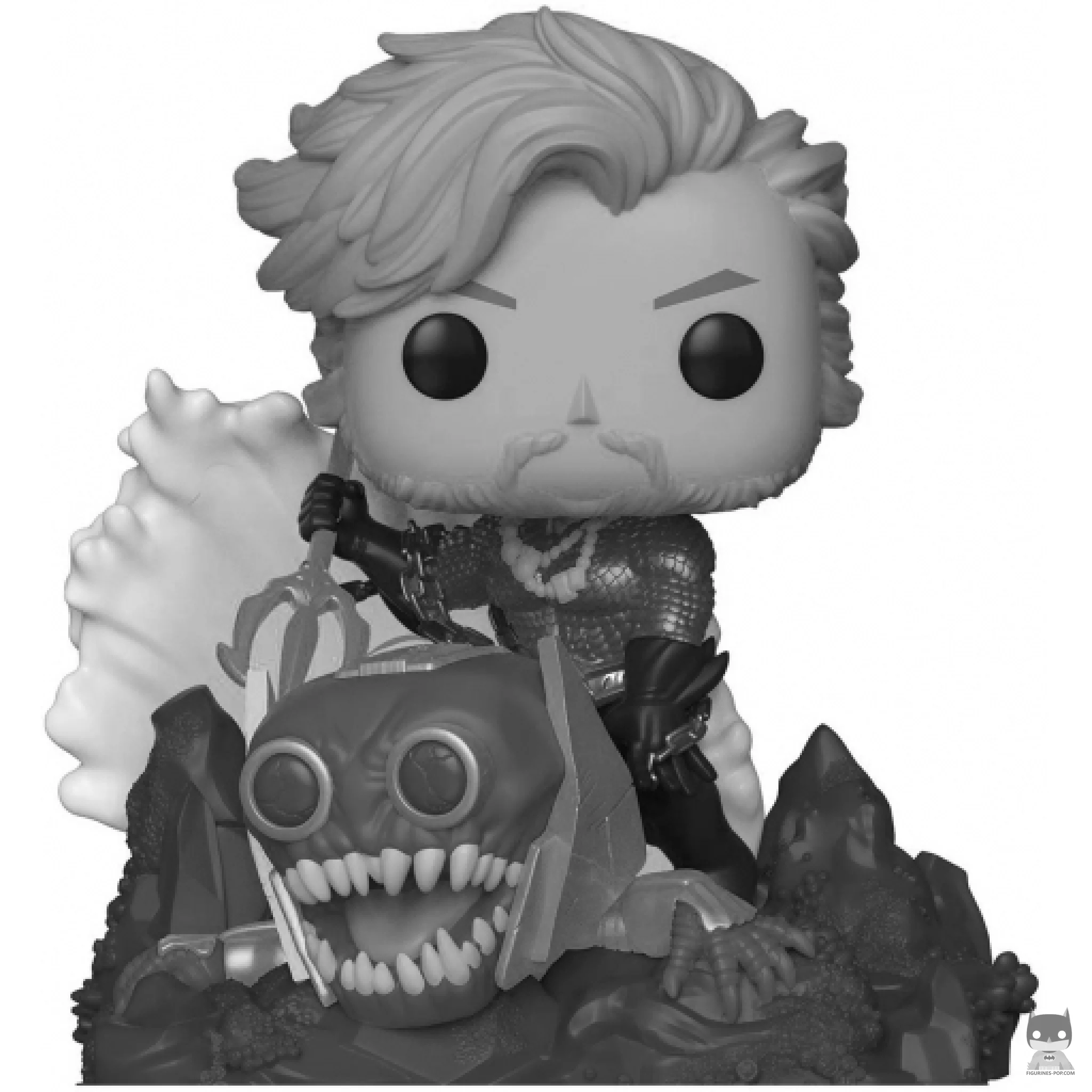 Figurine Funko POP Aquaman (Noir & Blanc) (DC Jim Lee Deluxe)