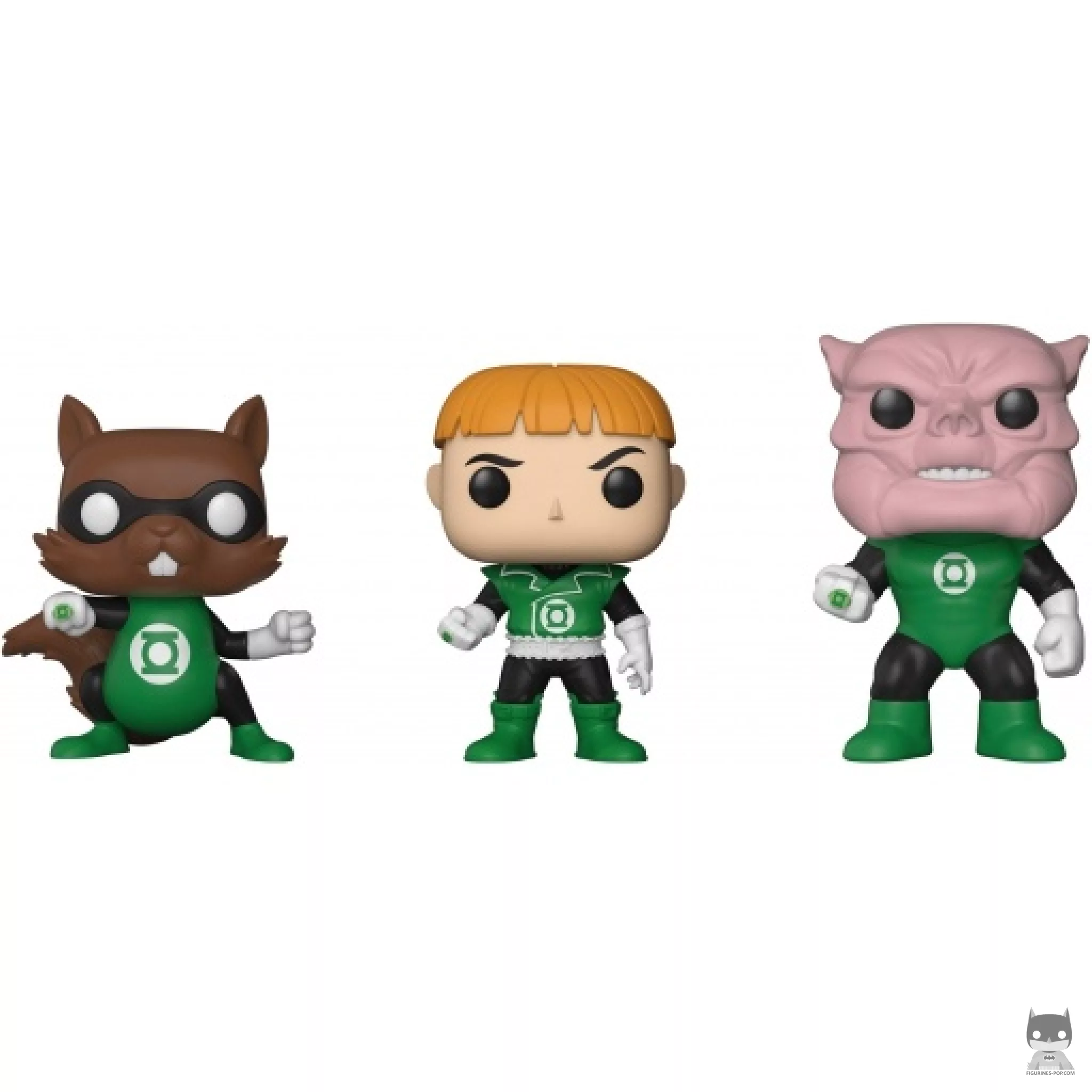 Figurine Funko POP Ch'p, Guy Gardner & Kilowog (DC Super Heroes)