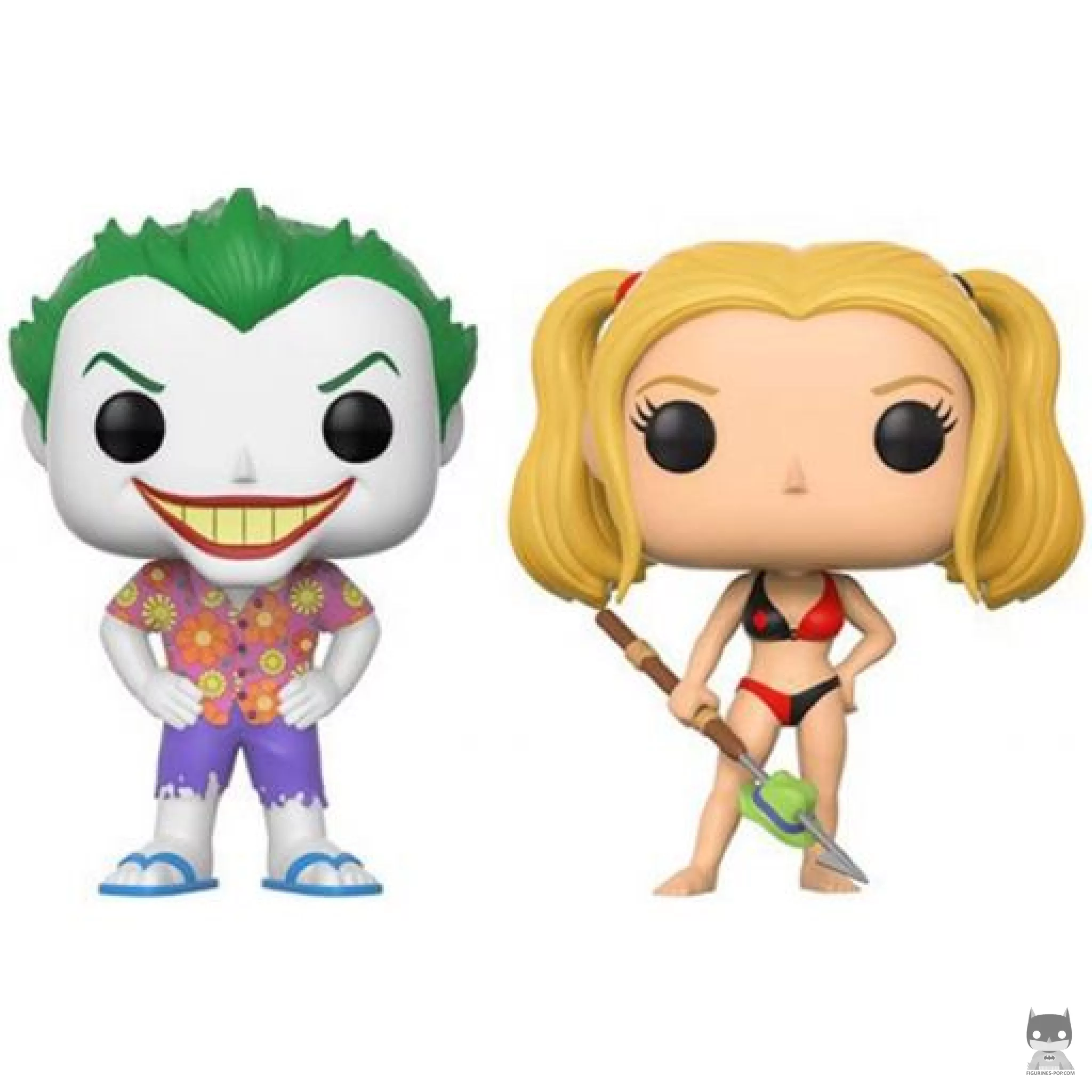 Figurine Funko POP Le Joker & Harley Quinn Plage (DC Super Heroes)