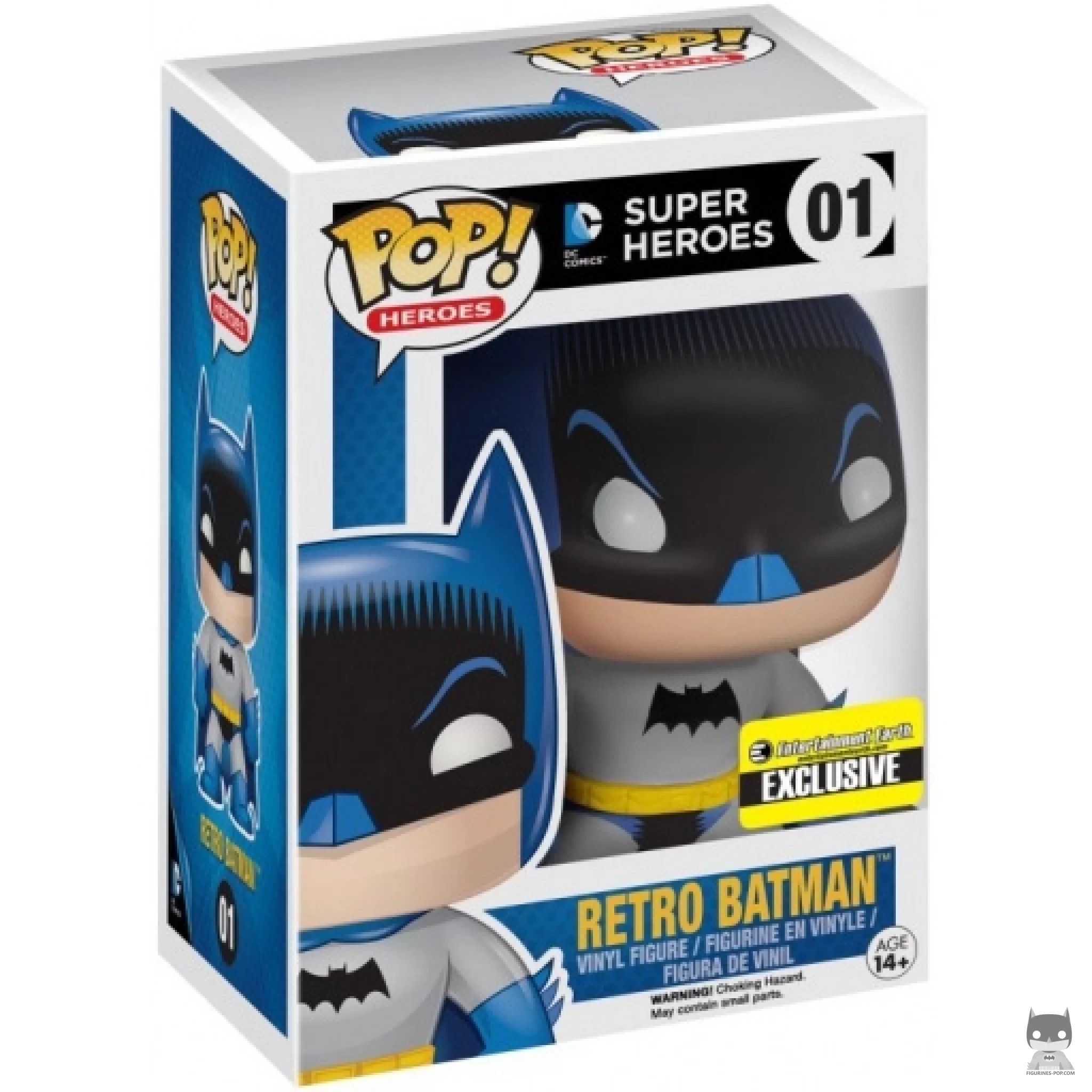 Figurine Funko POP Retro Batman avec boîte