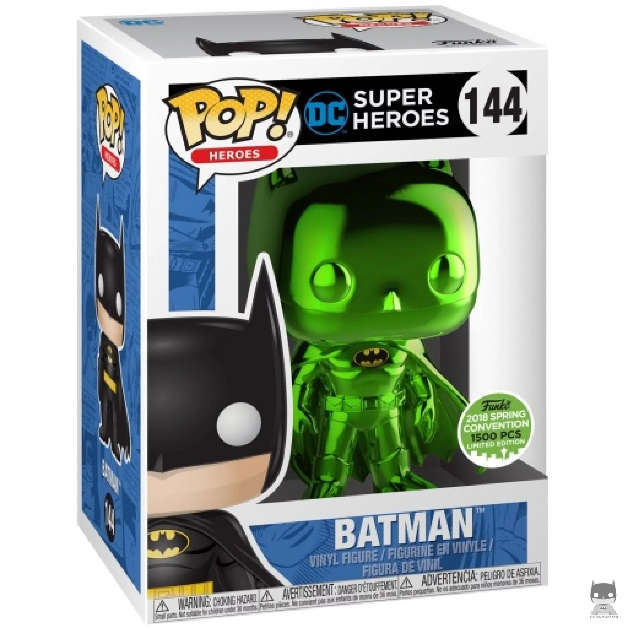 Figurine Funko POP Batman (Emeraude) avec boîte