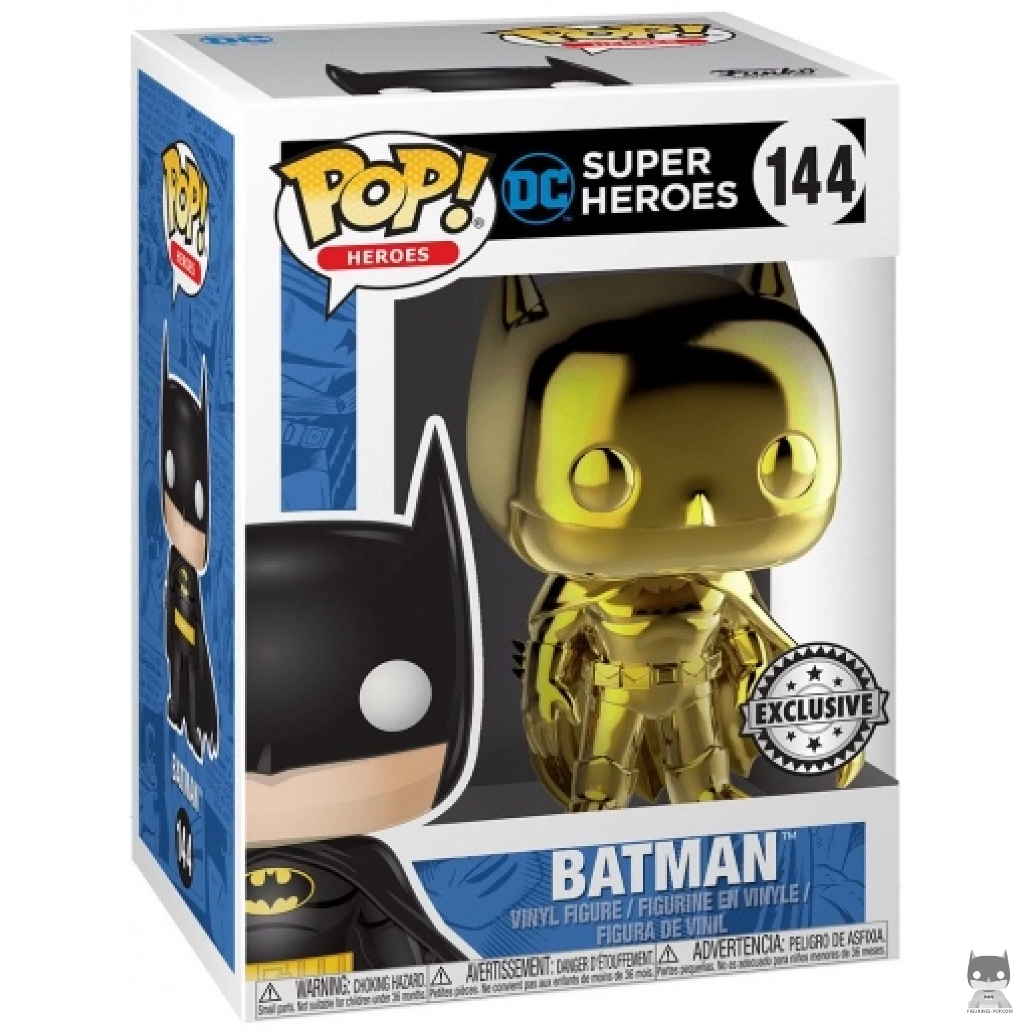 Figurine Funko POP Batman (Or) avec boîte
