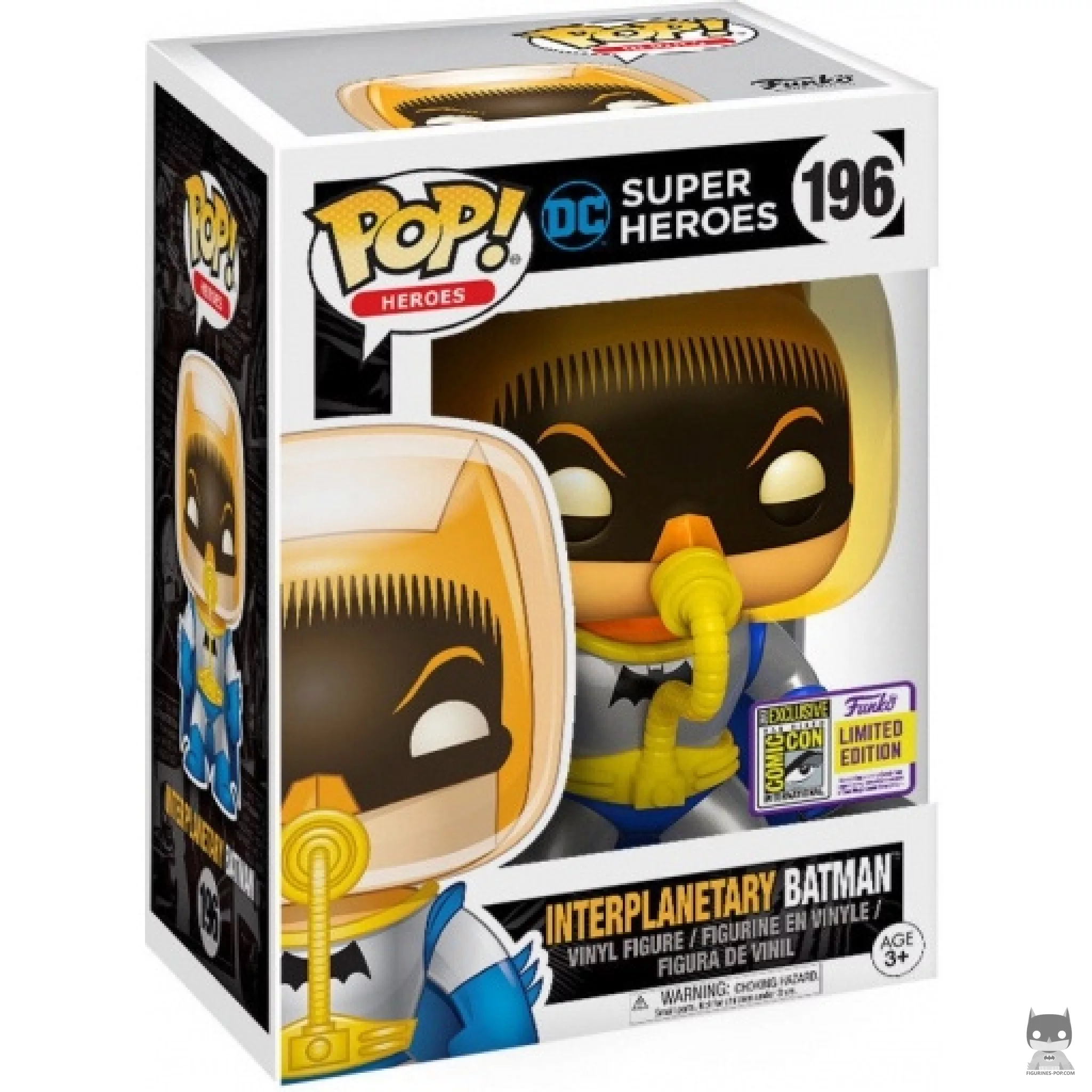 Figurine Funko POP Batman Interplanétaire avec boîte