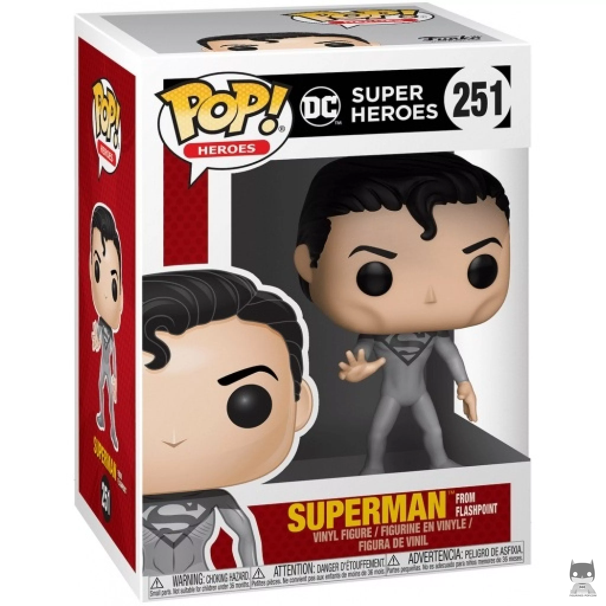 Figurine Funko POP Superman de Flashpoint avec boîte