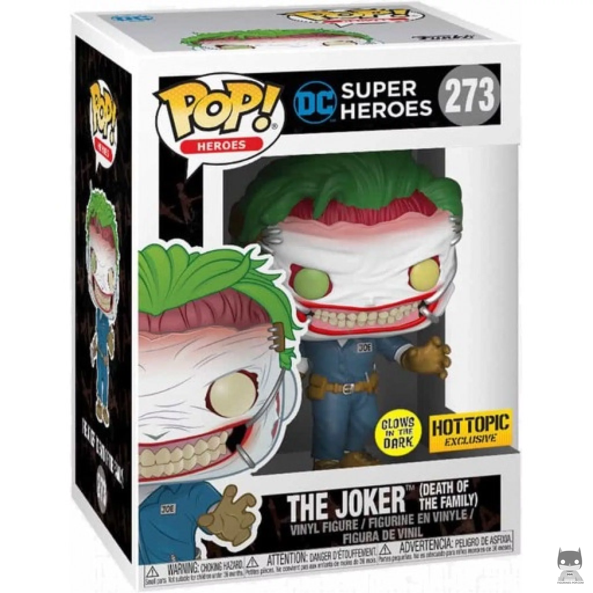 Figurine Funko POP Joker (Le Deuil de la Famille) (Glow in the Dark) avec boîte