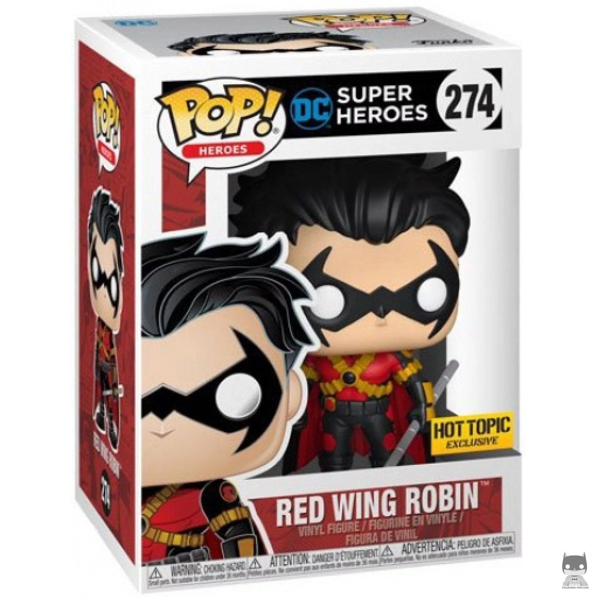 Figurine Funko POP Red Wing Robin avec boîte