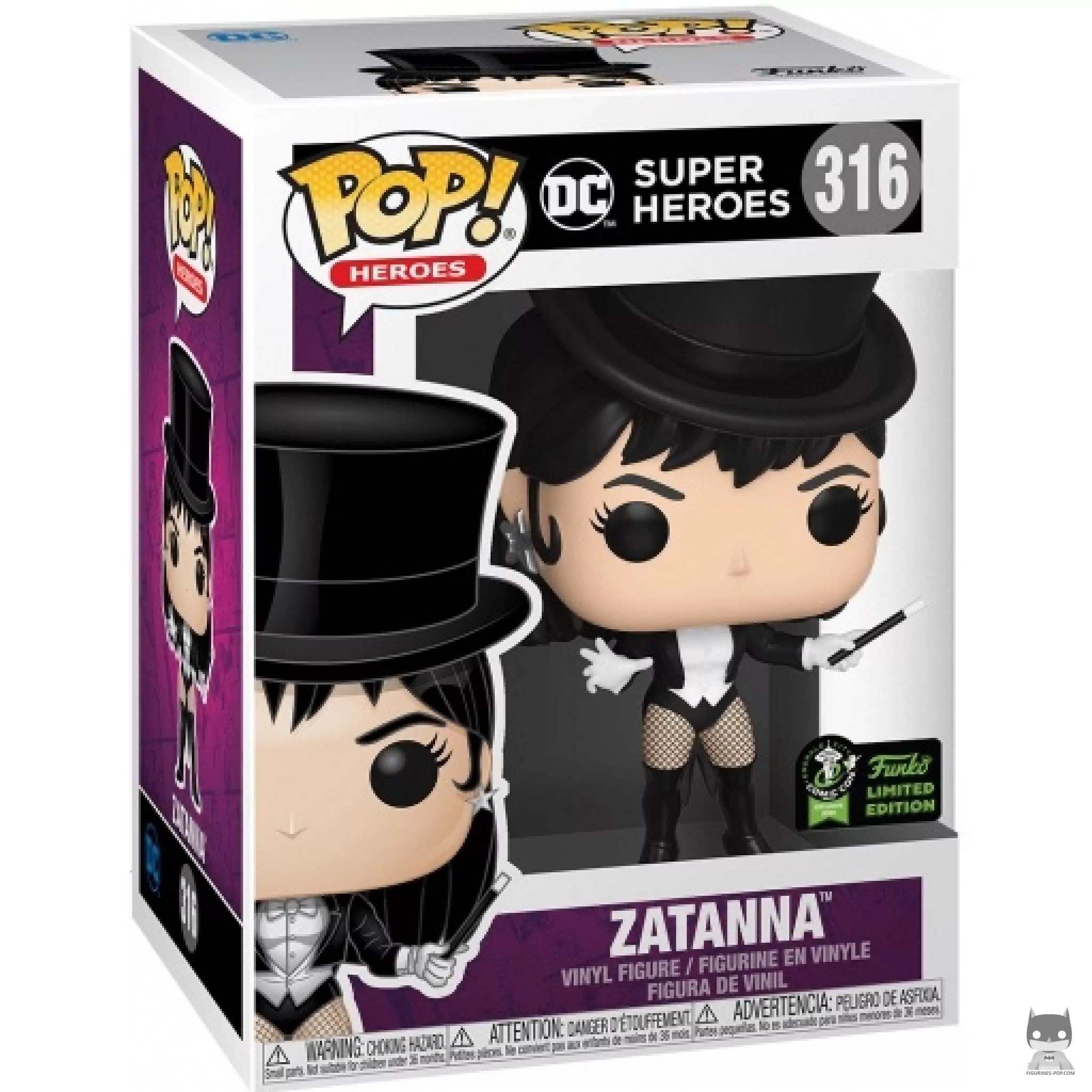 Figurine Funko POP Zatanna avec boîte