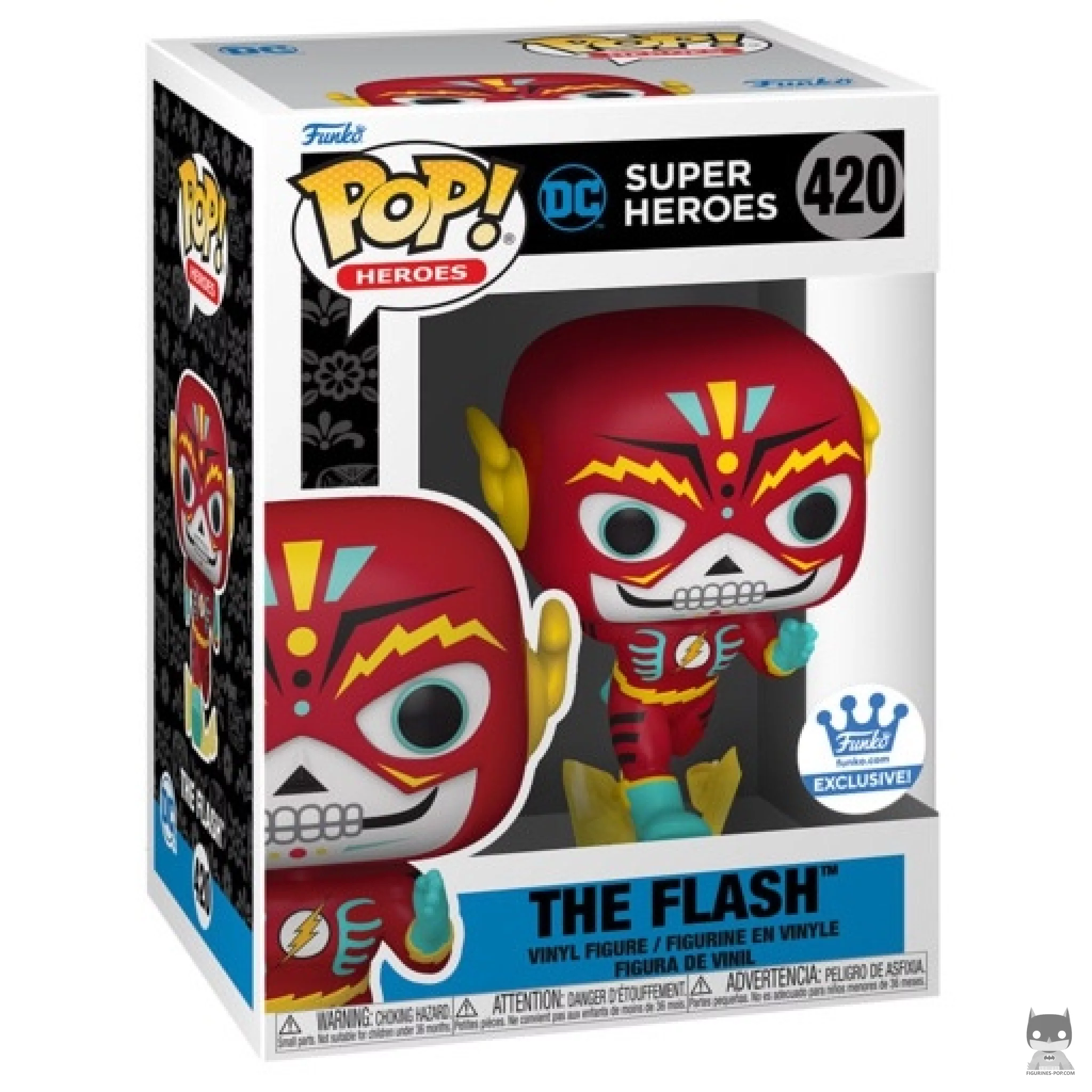 Figurine Funko POP The Flash (Dia de los DC) avec boîte
