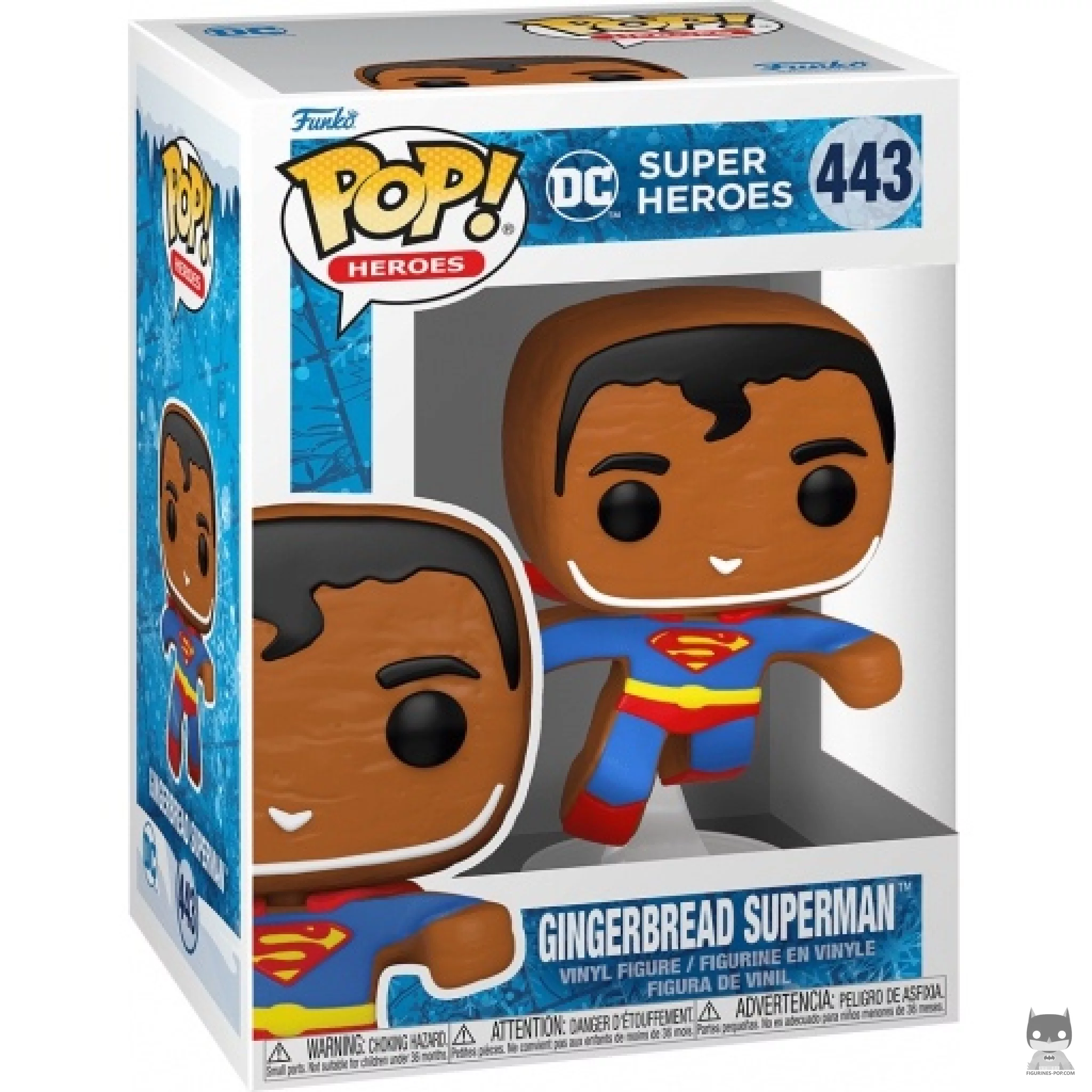 Figurine Funko POP Superman Pain d'Epices avec boîte