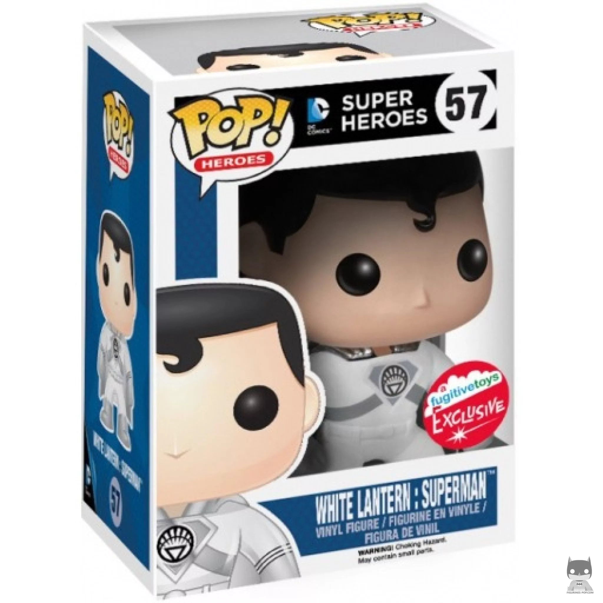 Figurine Funko POP White Lantern Superman avec boîte