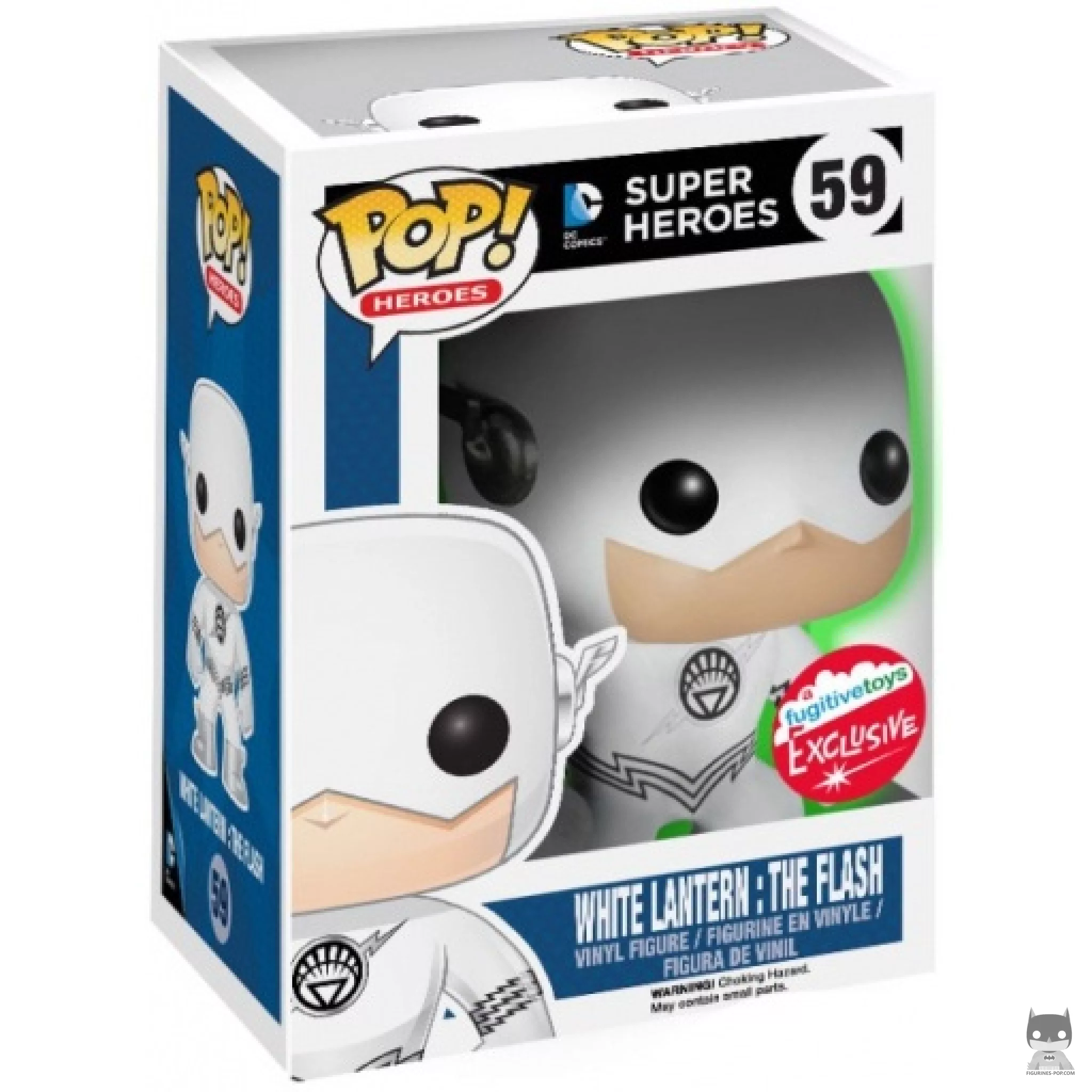 Figurine Funko POP White Lantern The Flash (Glow in the Dark) avec boîte