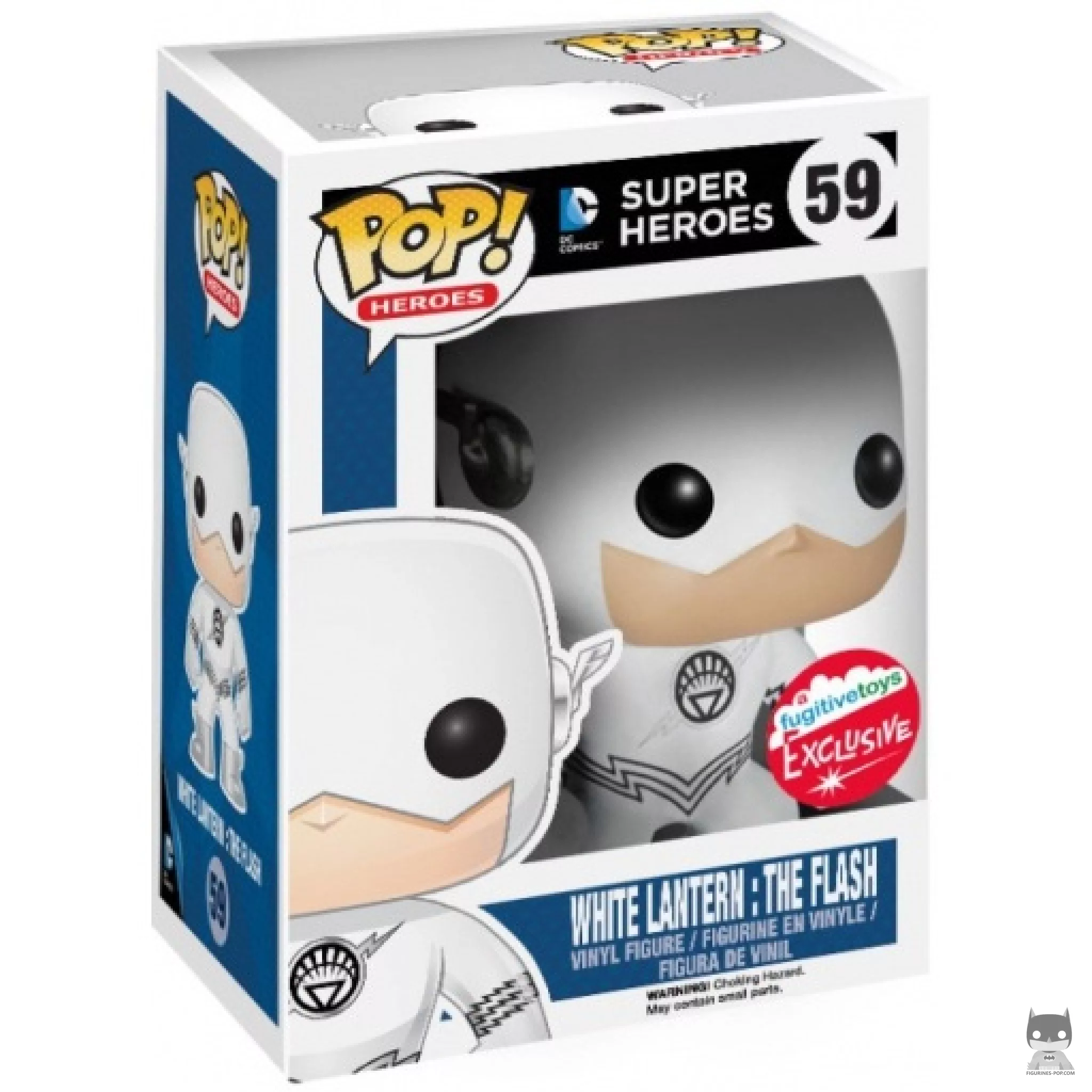 Figurine Funko POP White Lantern The Flash avec boîte