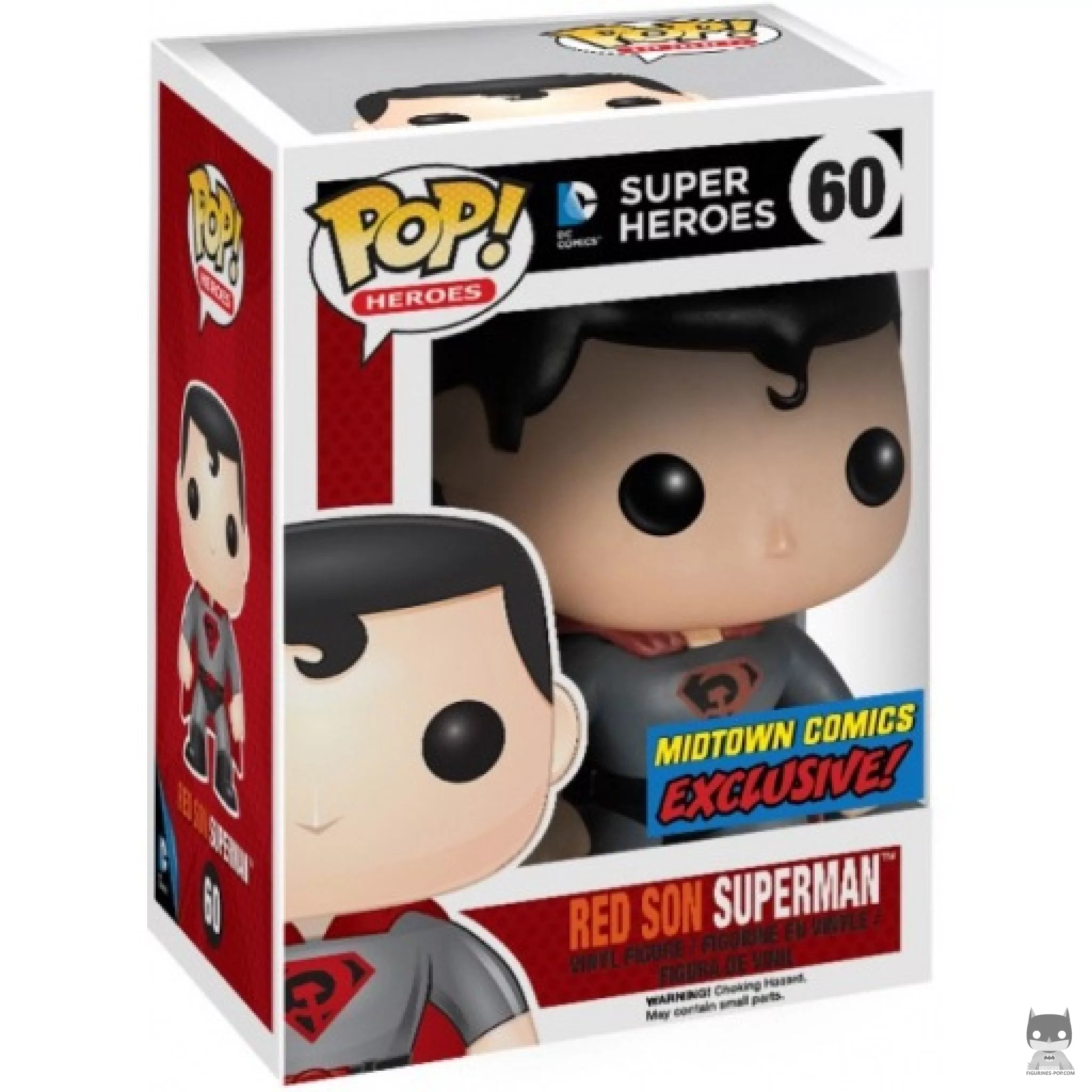 Figurine Funko POP Red Son Superman avec boîte