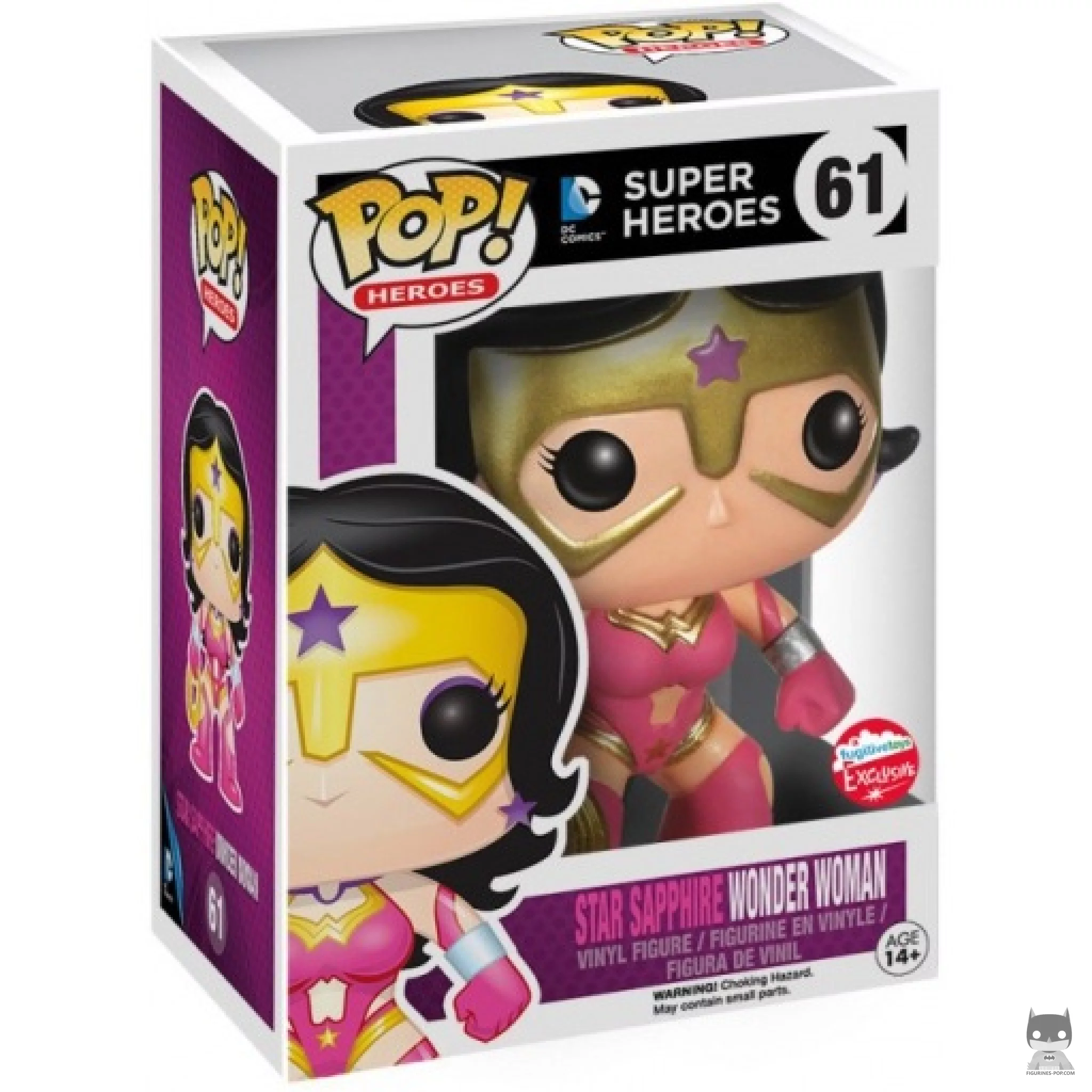 Figurine Funko POP Wonder Woman en Star Sapphire avec boîte