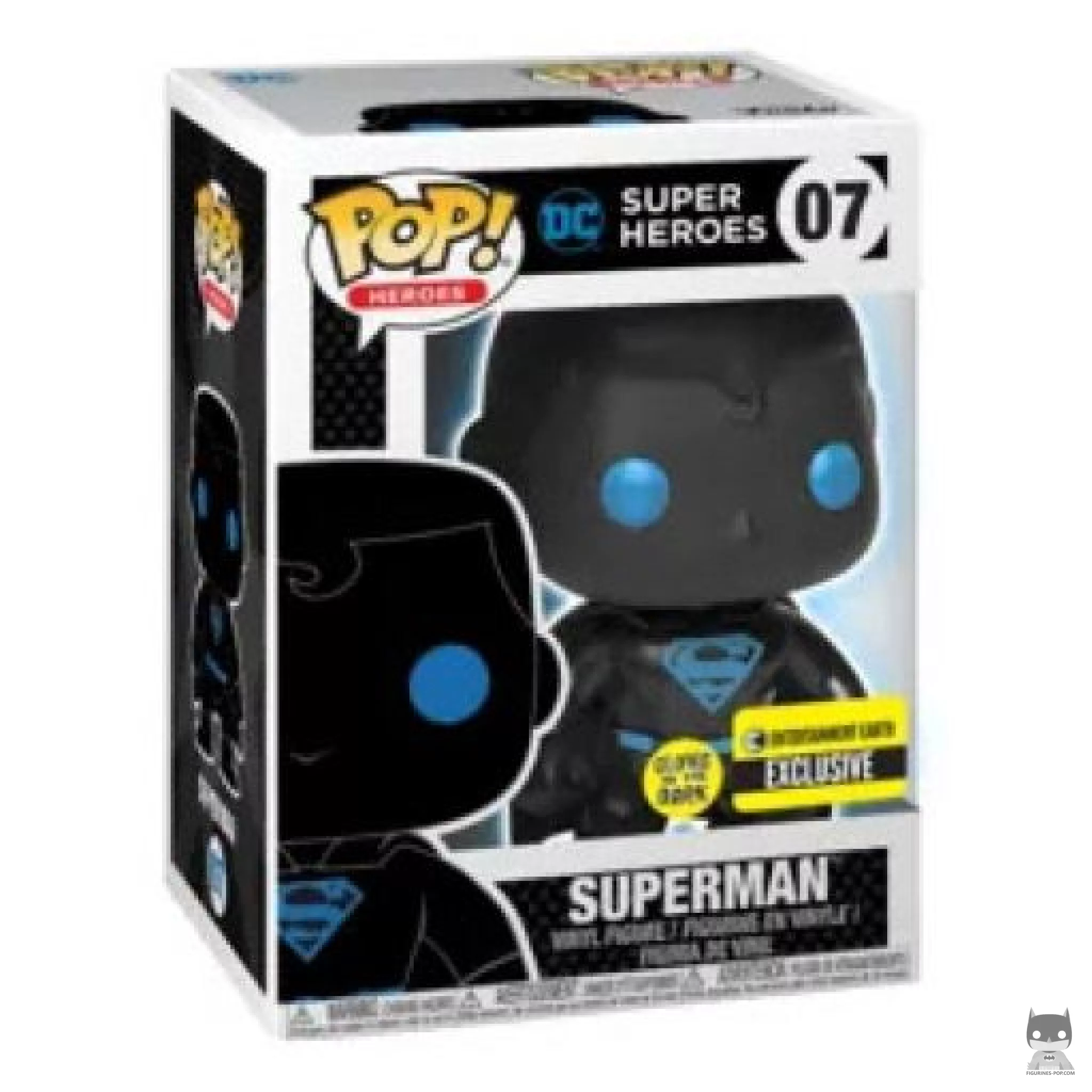 Figurine Funko POP Superman (Silhouette) avec boîte