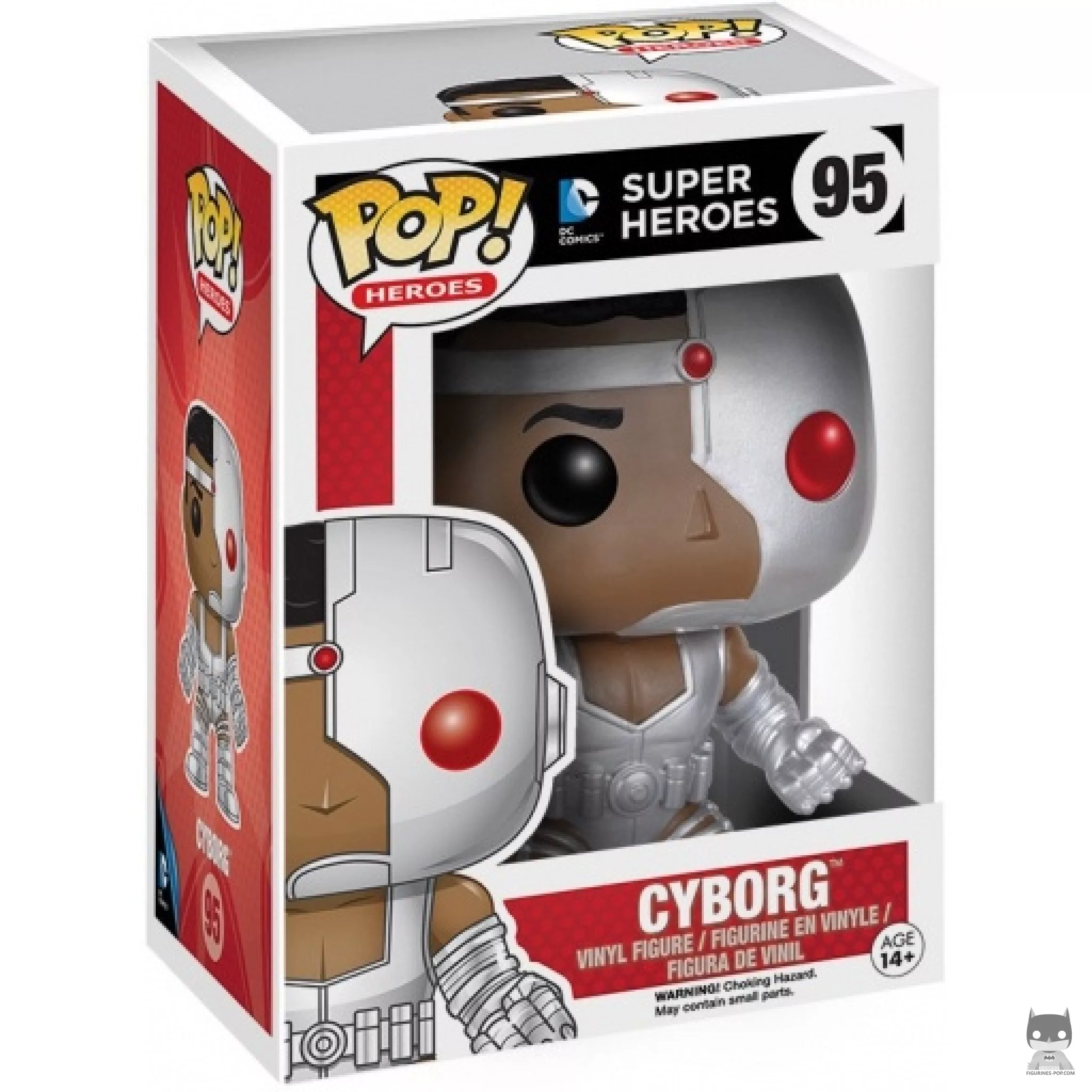 Figurine Funko POP Cyborg avec boîte