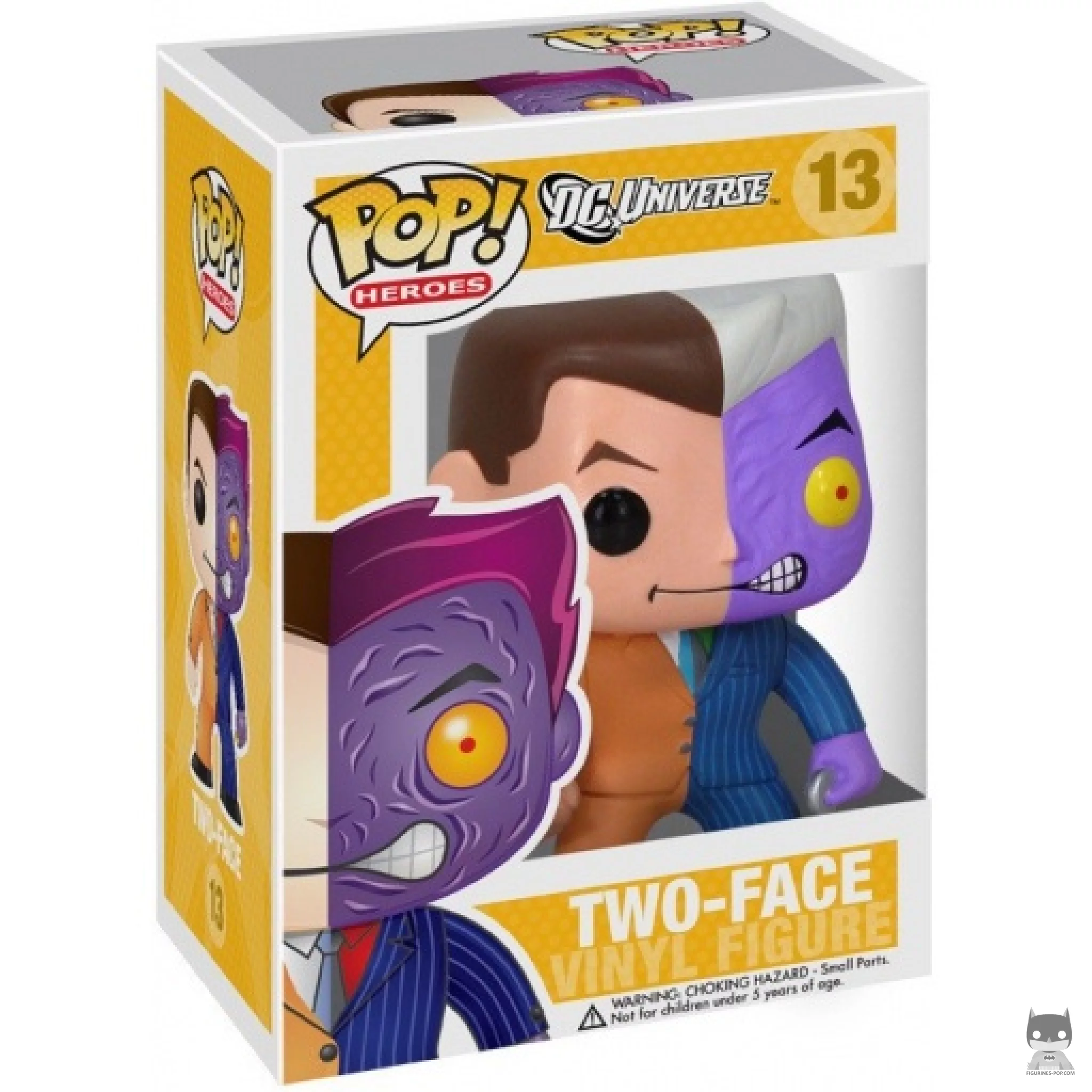 Figurine Funko POP Double-Face avec boîte