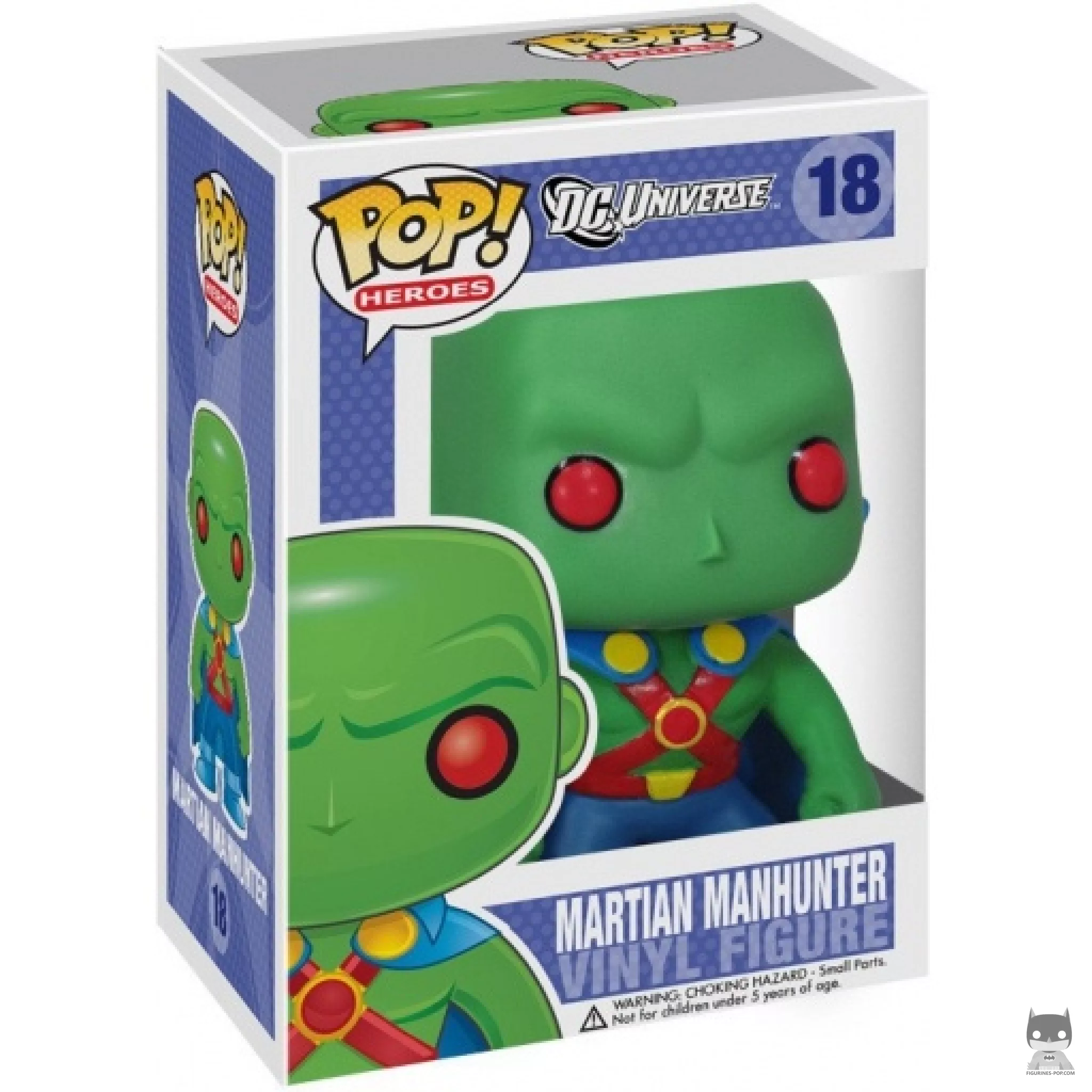 Figurine Funko POP Martien Manhunter avec boîte
