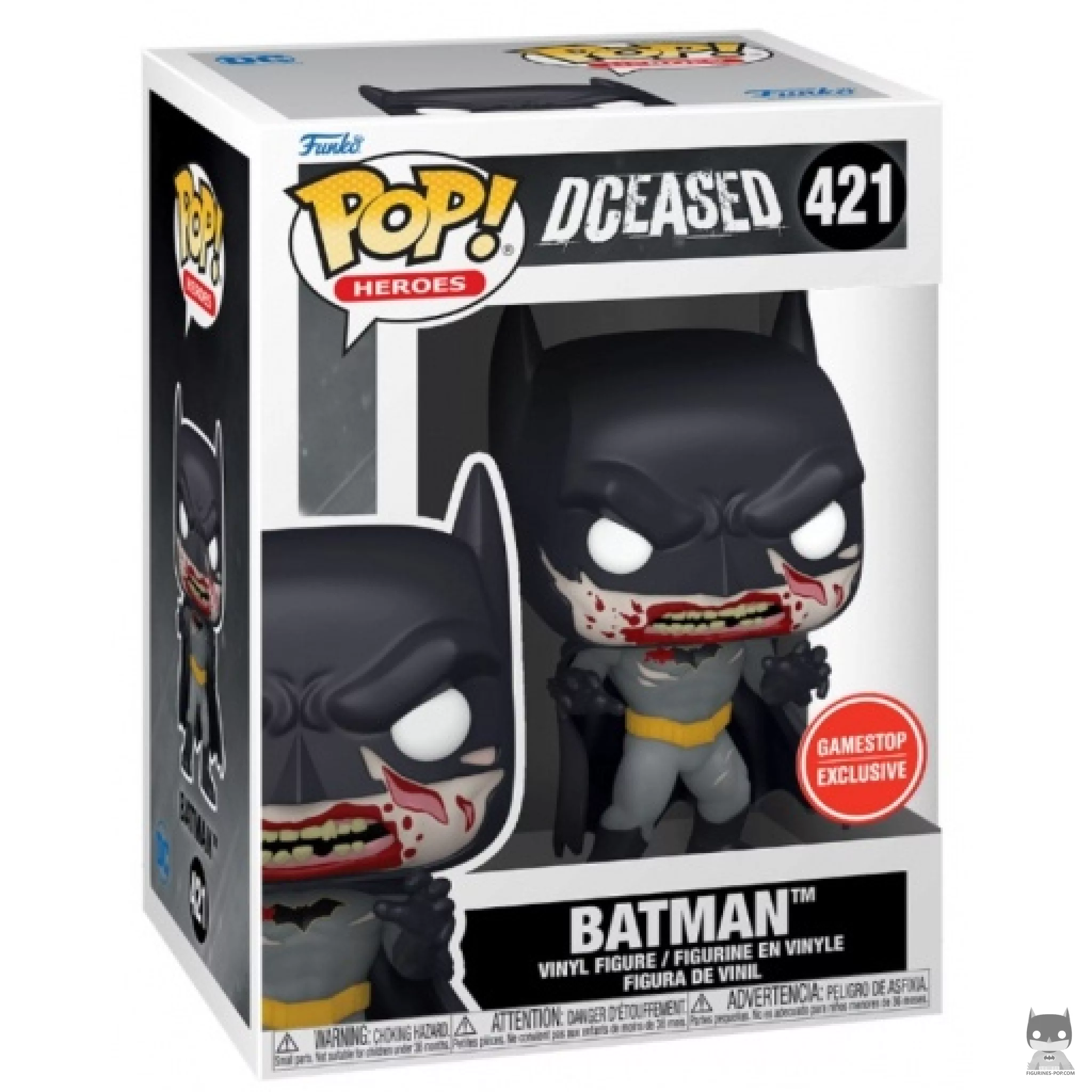 Figurine Funko POP Batman (Bloody) avec boîte