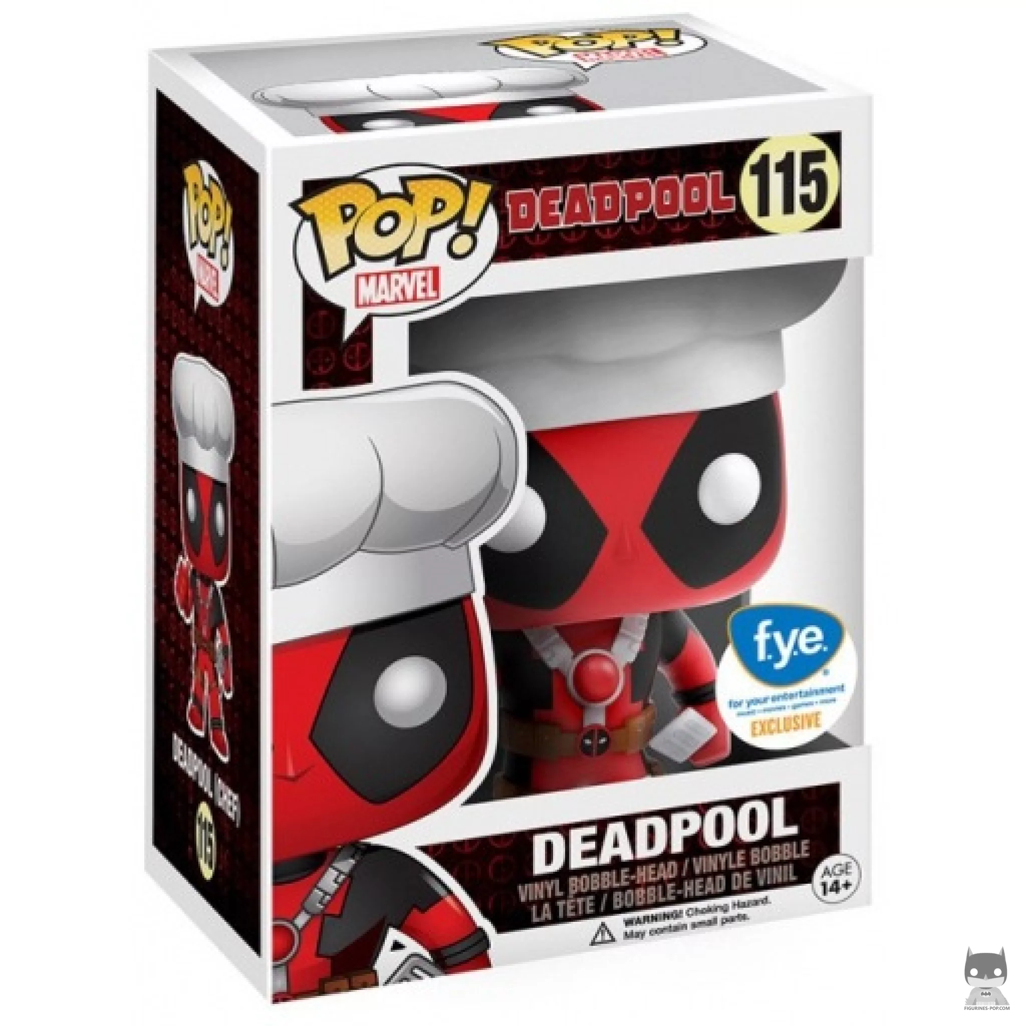 Figurine Funko POP Deadpool Chef avec boîte