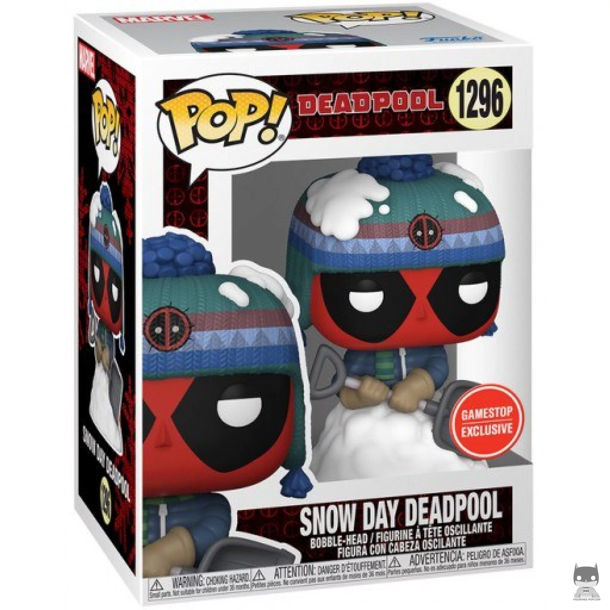 Figurine Funko POP Deadpool Jour de Neige avec boîte
