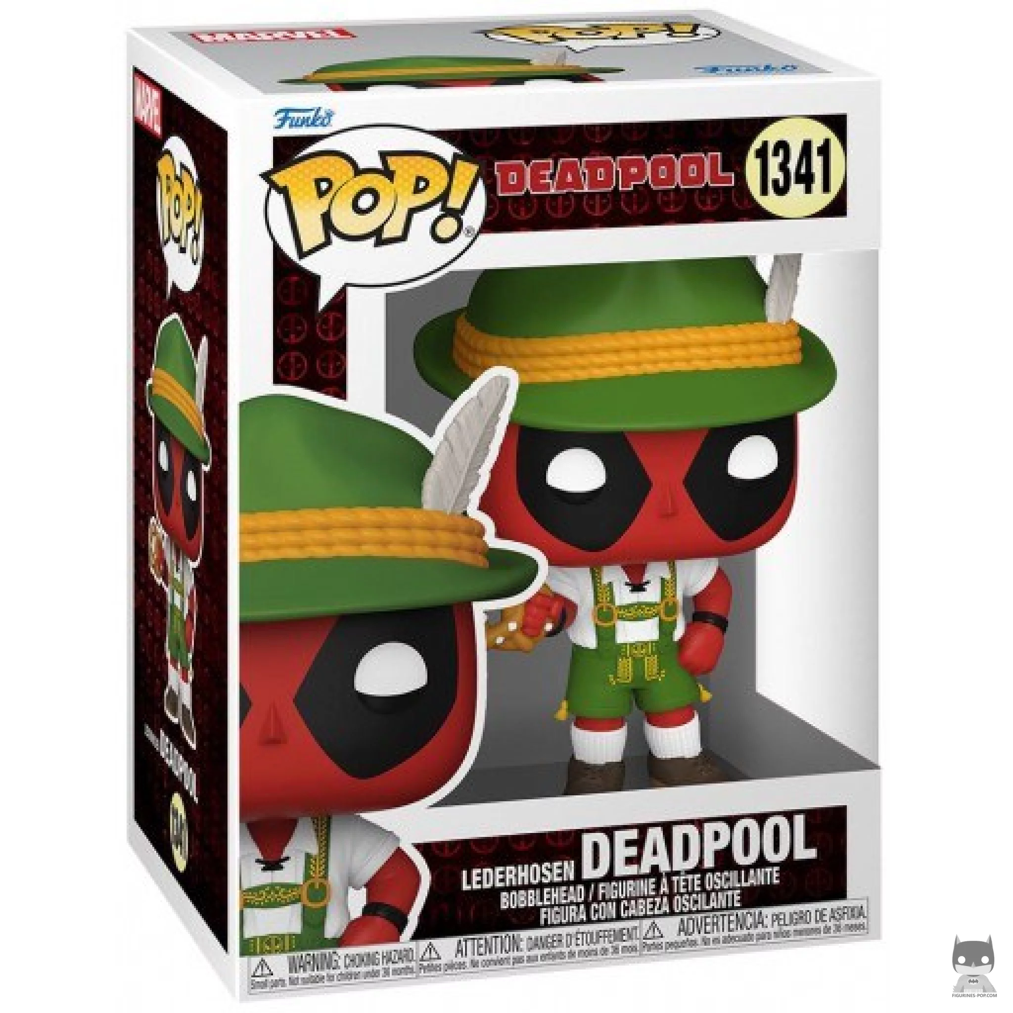 Figurine Funko POP Deadpool Lederhosen avec boîte