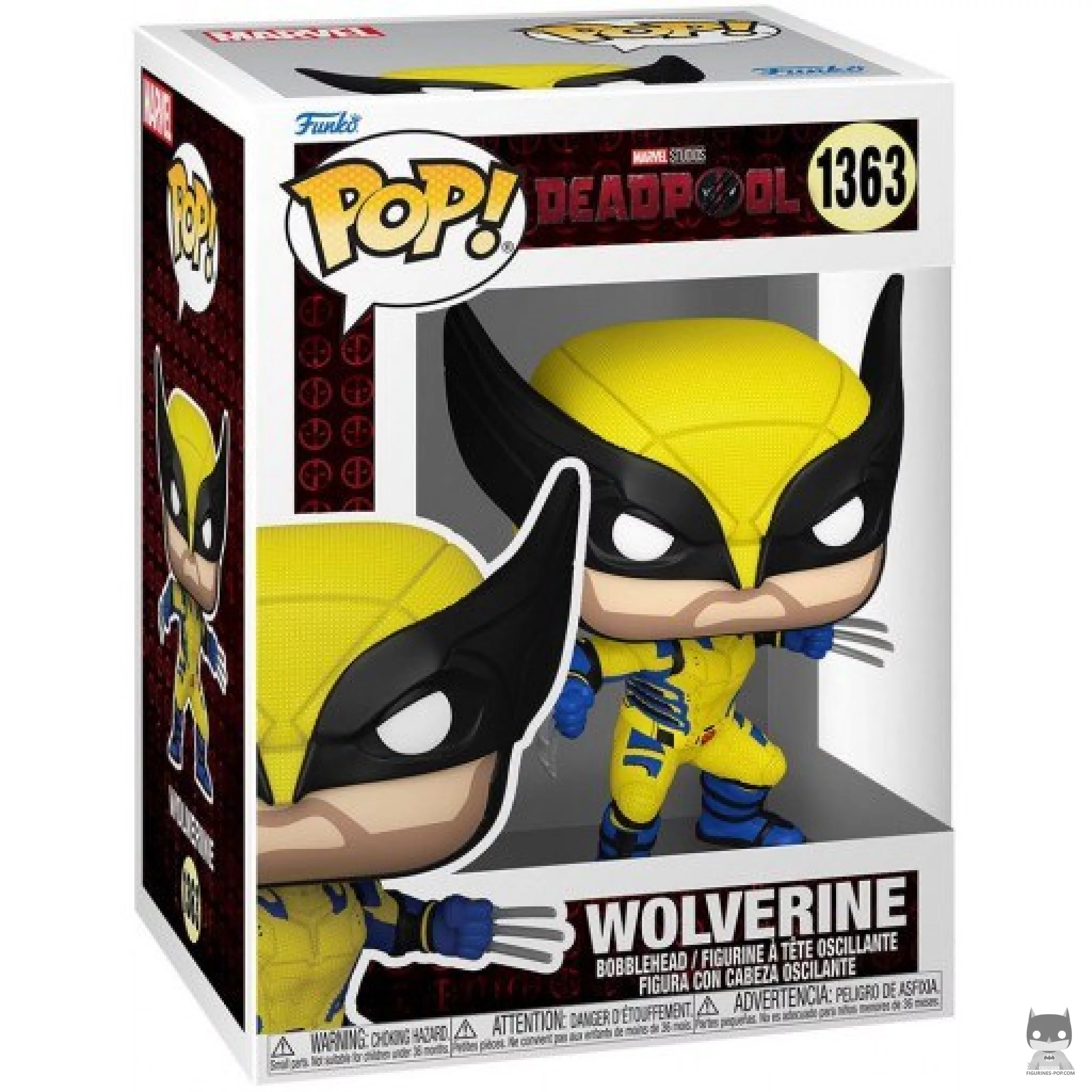 Figurine Funko POP Wolverine avec boîte